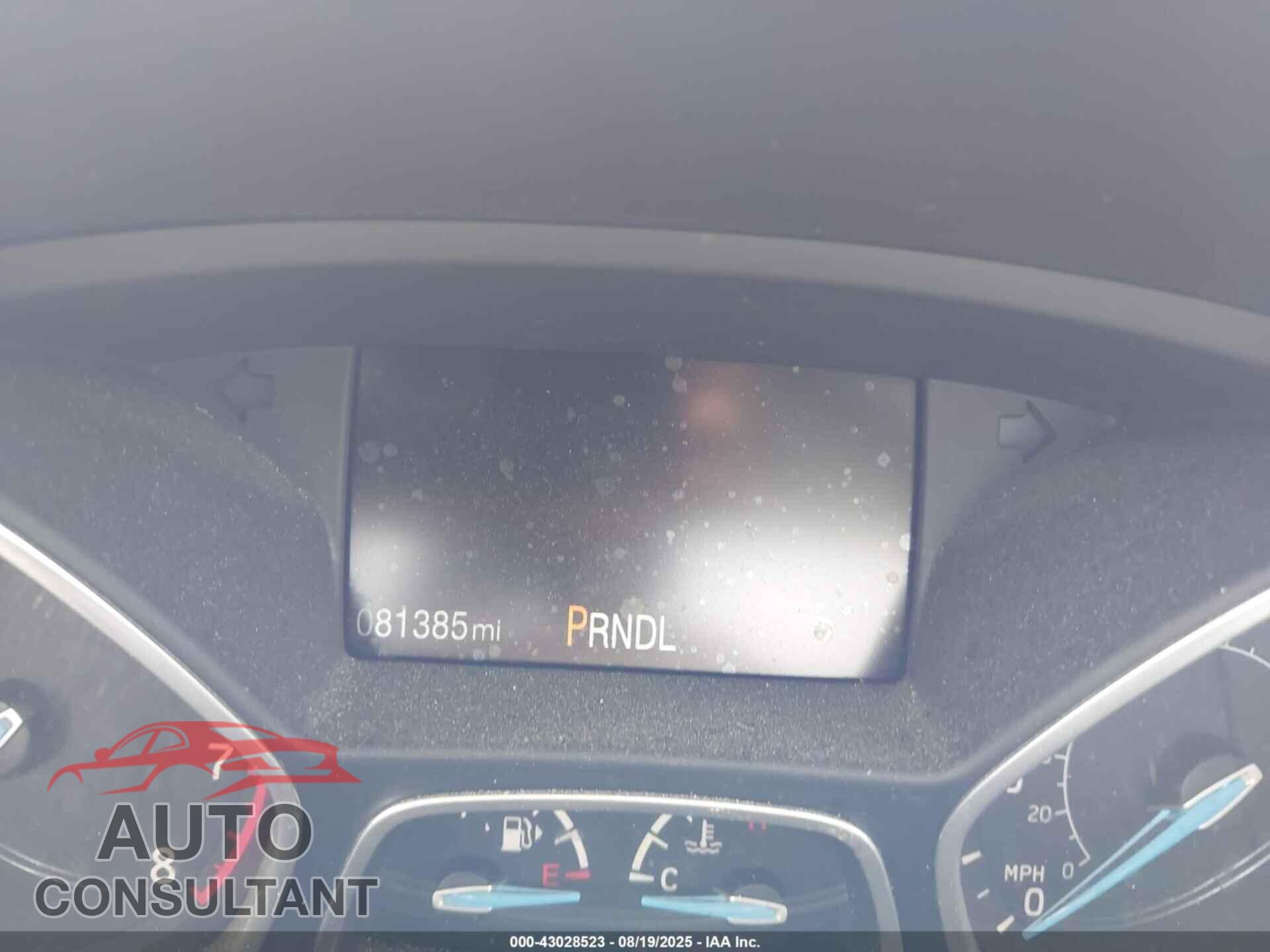 FORD FOCUS 2017 - 1FADP3F2XHL316979