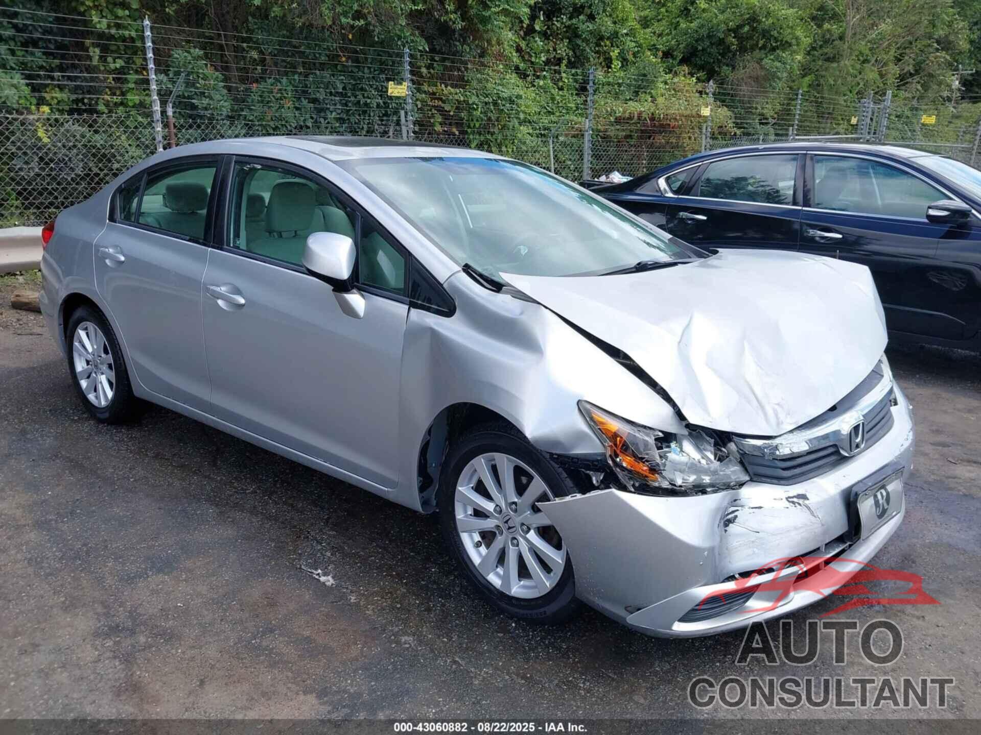 HONDA CIVIC 2012 - 2HGFB2F87CH320012