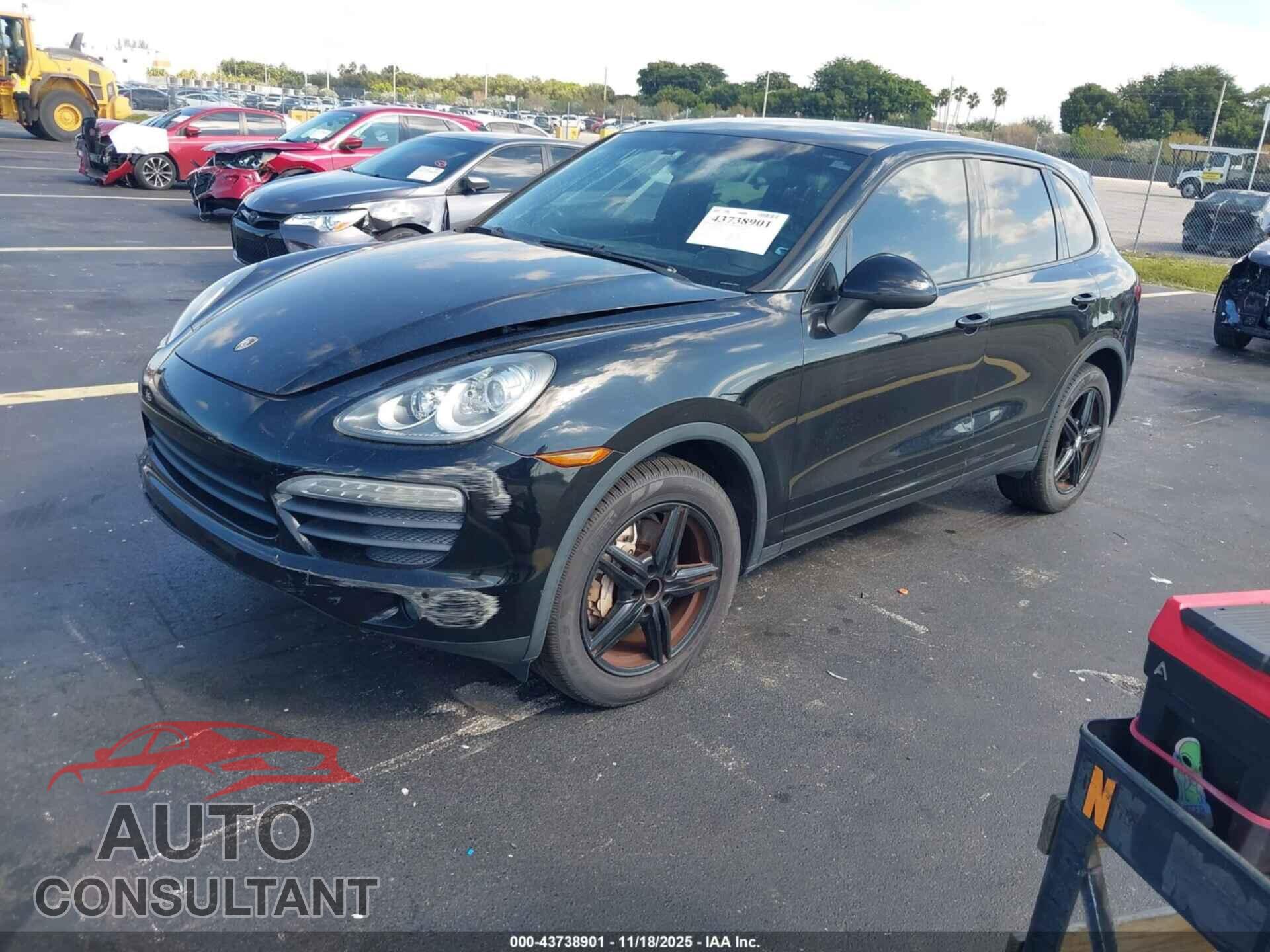 PORSCHE CAYENNE 2011 - WP1AB2A29BLA42614