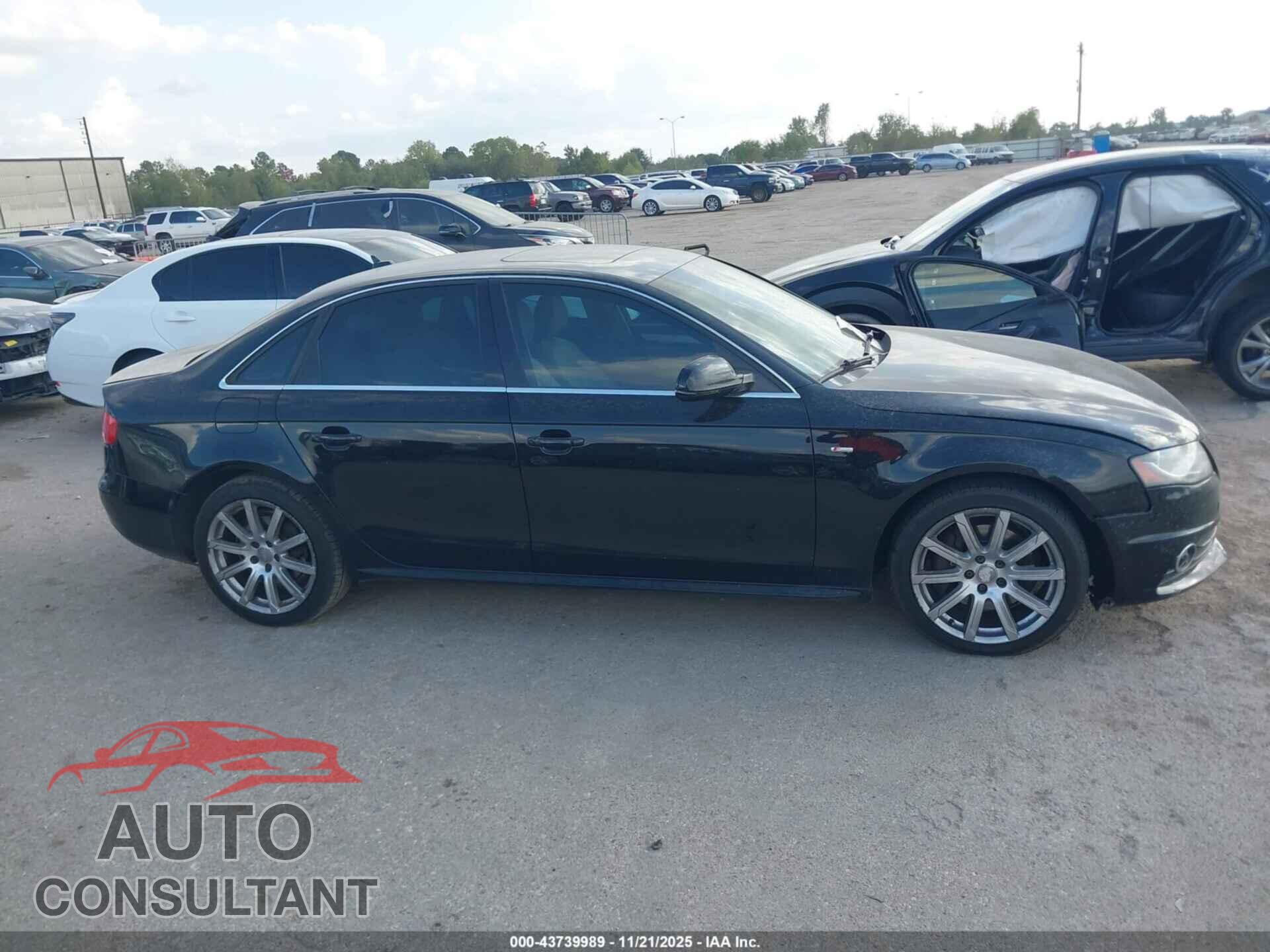 AUDI A4 2012 - WAUEFAFL4CA120181