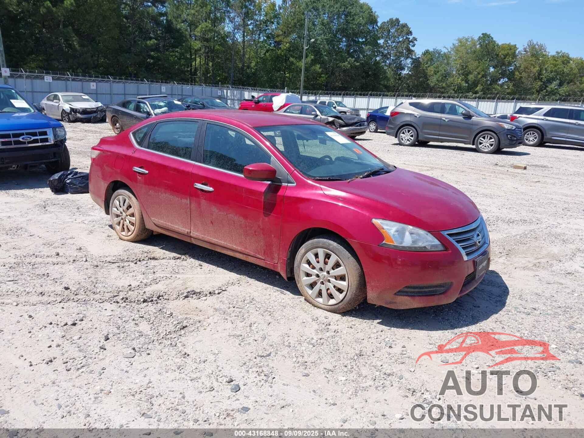 NISSAN SENTRA 2013 - 3N1AB7AP7DL731233