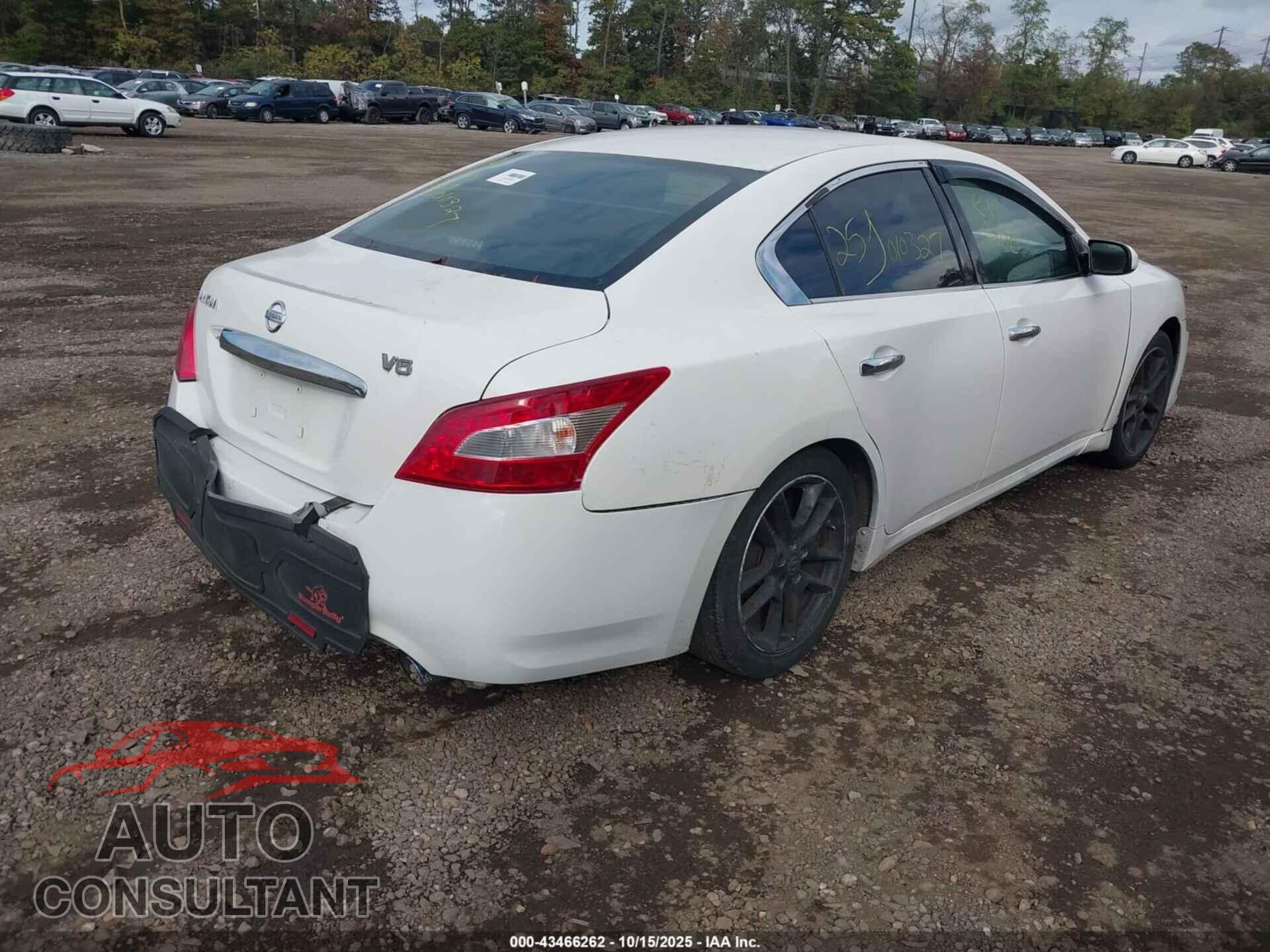 NISSAN MAXIMA 2011 - 1N4AA5AP2BC860824