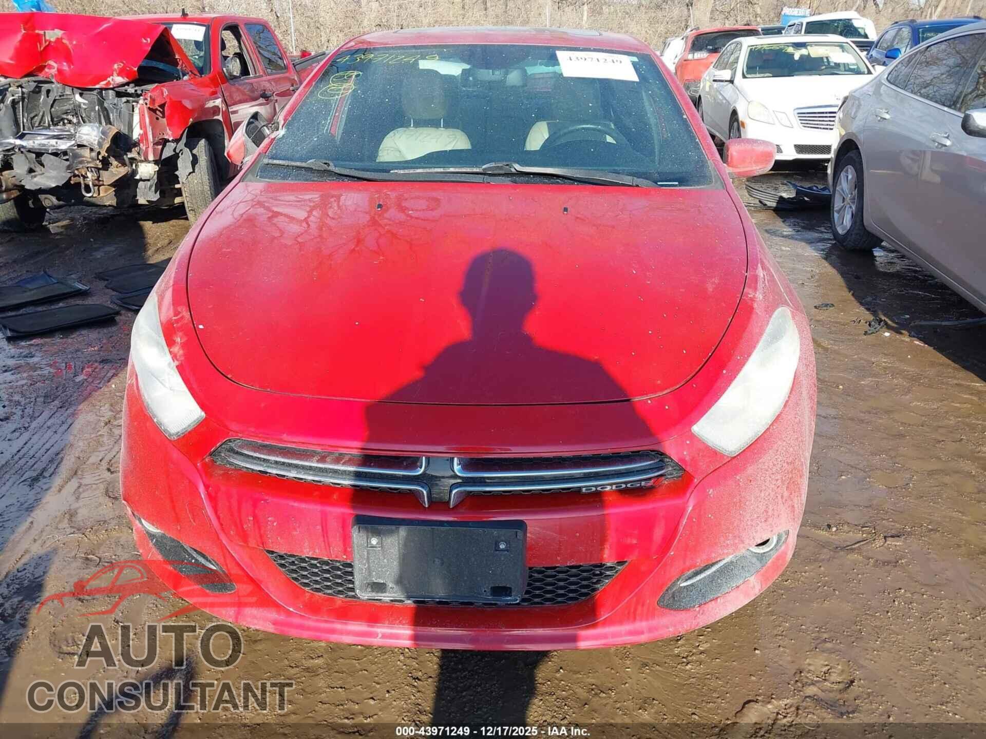 DODGE DART 2013 - 1C3CDFCA4DD216669