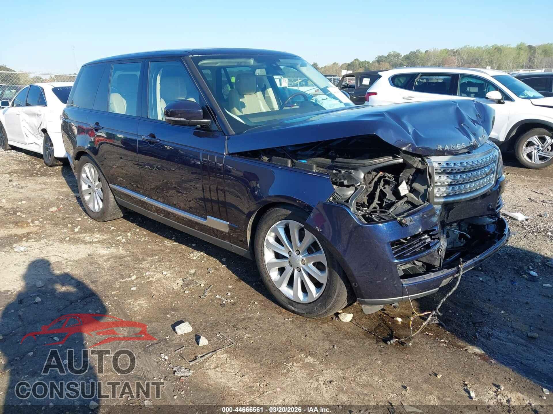 LAND ROVER RANGE ROVER 2015 - SALGS2VF0FA242042