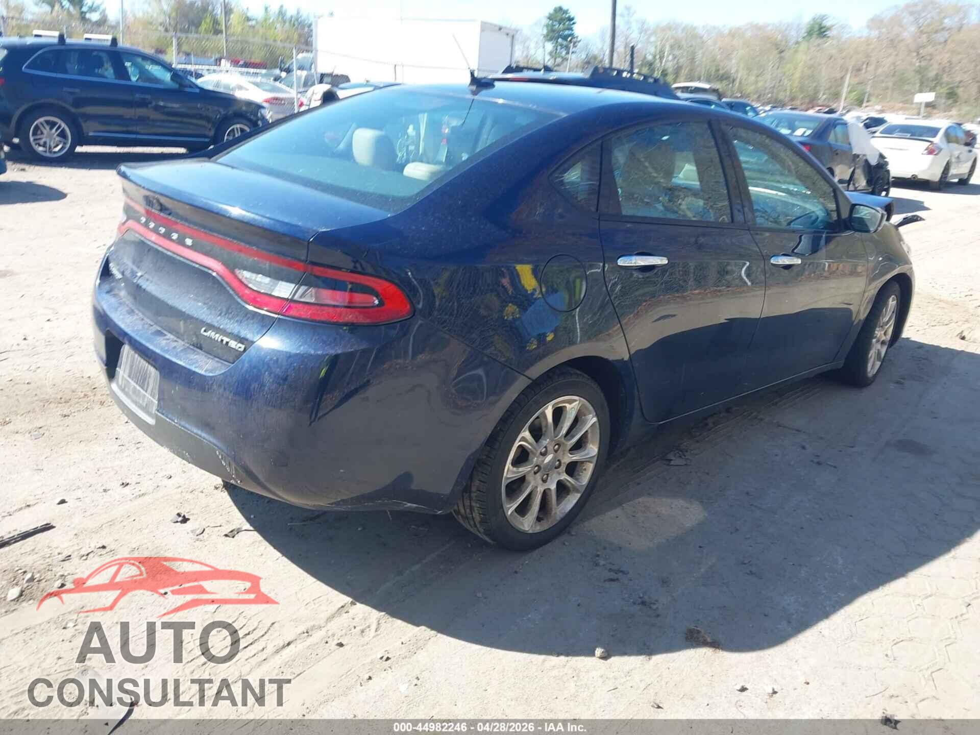 DODGE DART 2013 - 1C3CDFCA5DD294054