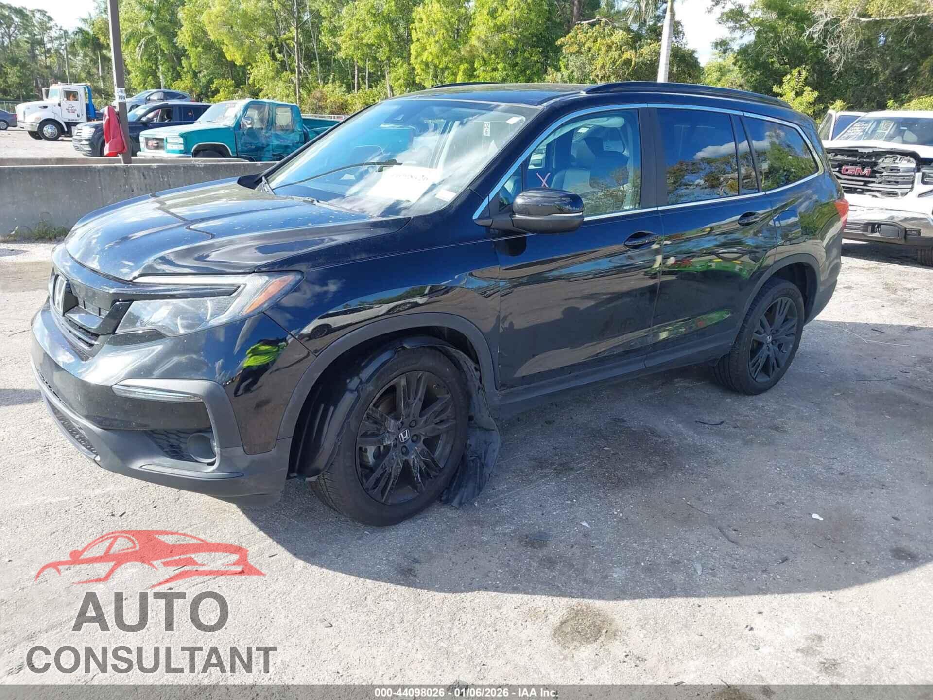 HONDA PILOT 2022 - 5FNYF5H25NB016840