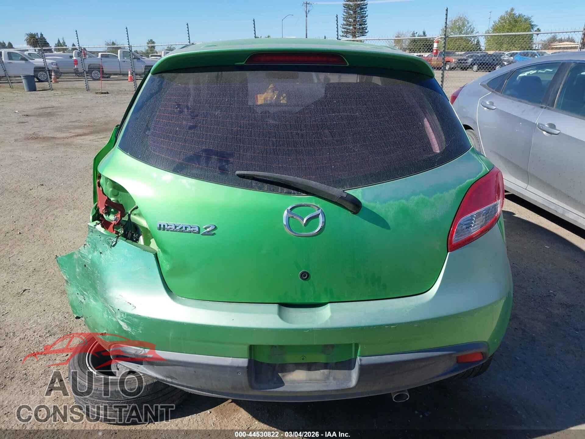 MAZDA MAZDA2 2012 - JM1DE1LZ3C0136517
