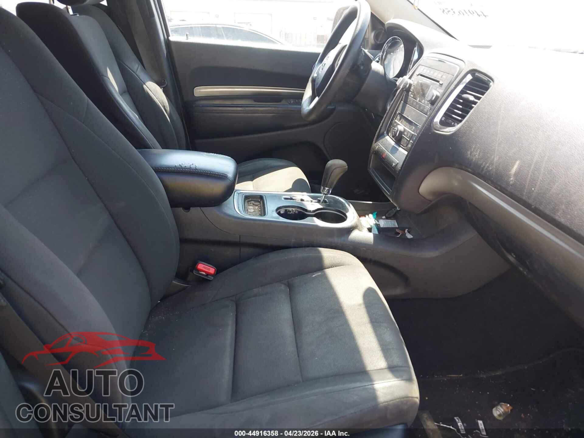 DODGE DURANGO 2012 - 1C4RDJAG5CC291837