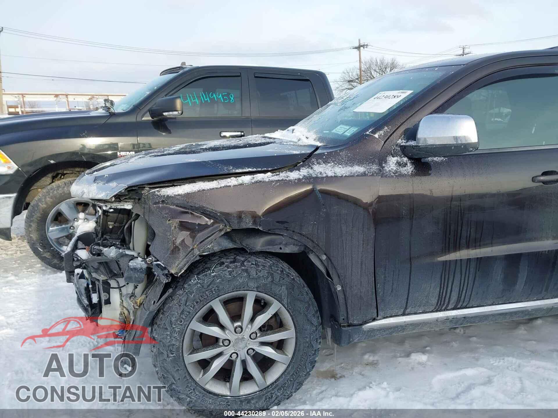 DODGE DURANGO 2017 - 1C4RDJAG2HC601417
