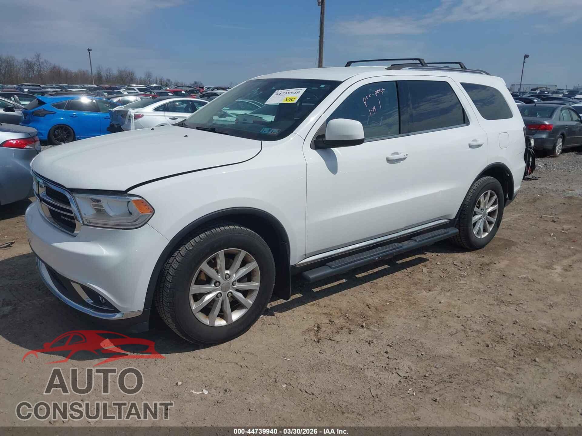DODGE DURANGO 2014 - 1C4RDJAG2EC278546