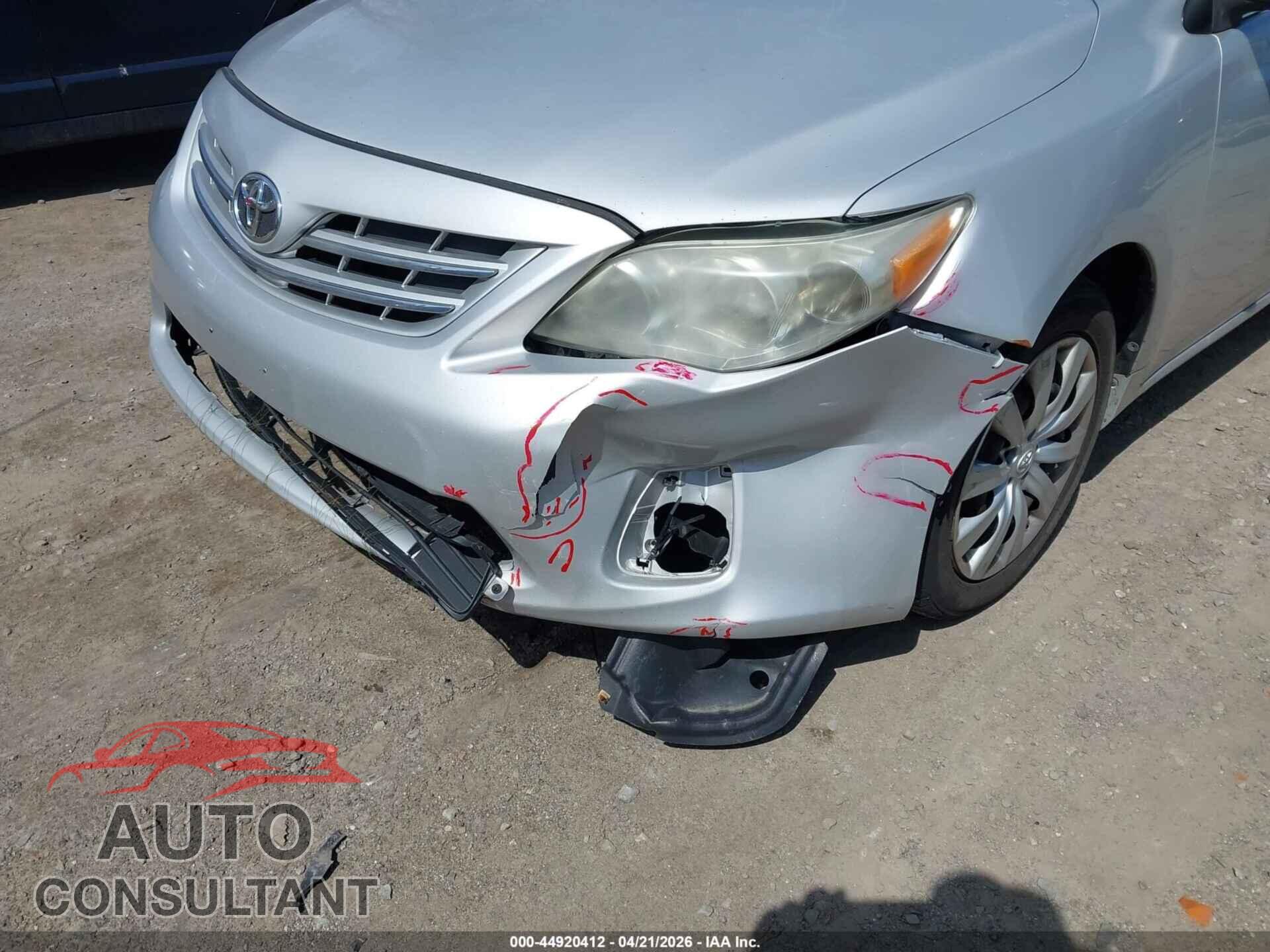 TOYOTA COROLLA 2013 - 2T1BU4EEXDC977988