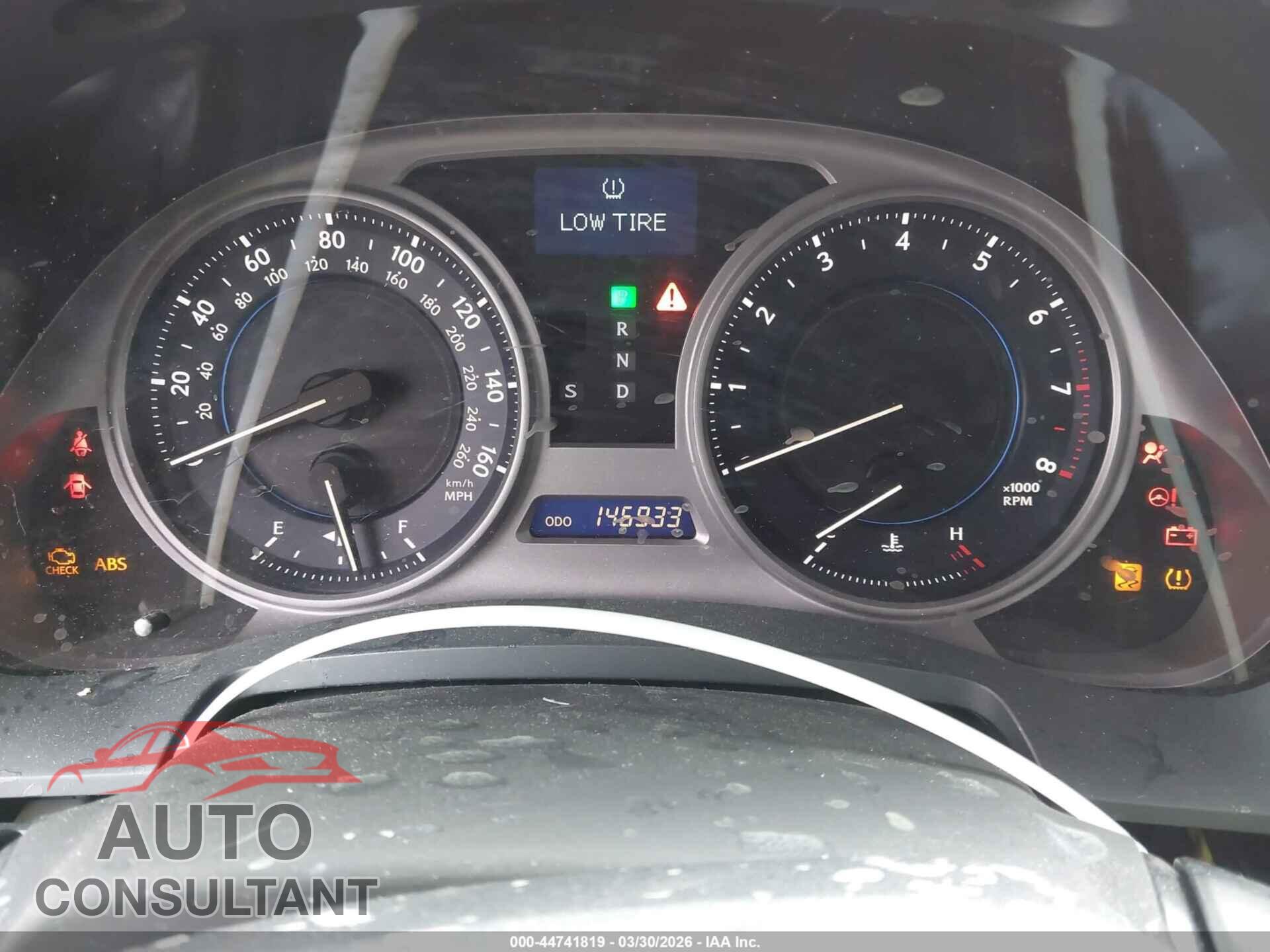 LEXUS IS 250 2009 - JTHBK262692083540