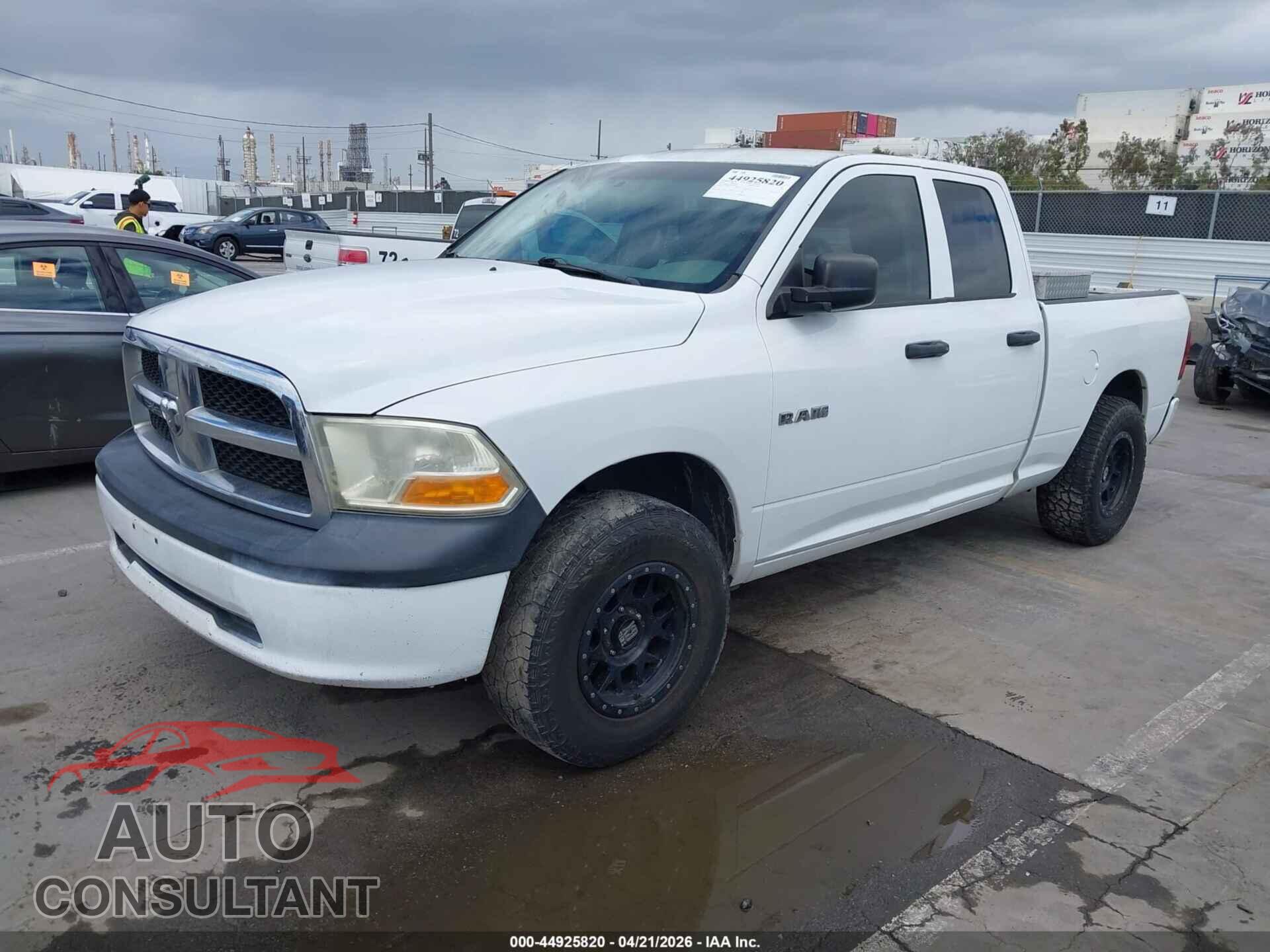 DODGE RAM 1500 2010 - 1D7RB1GK3AS238659