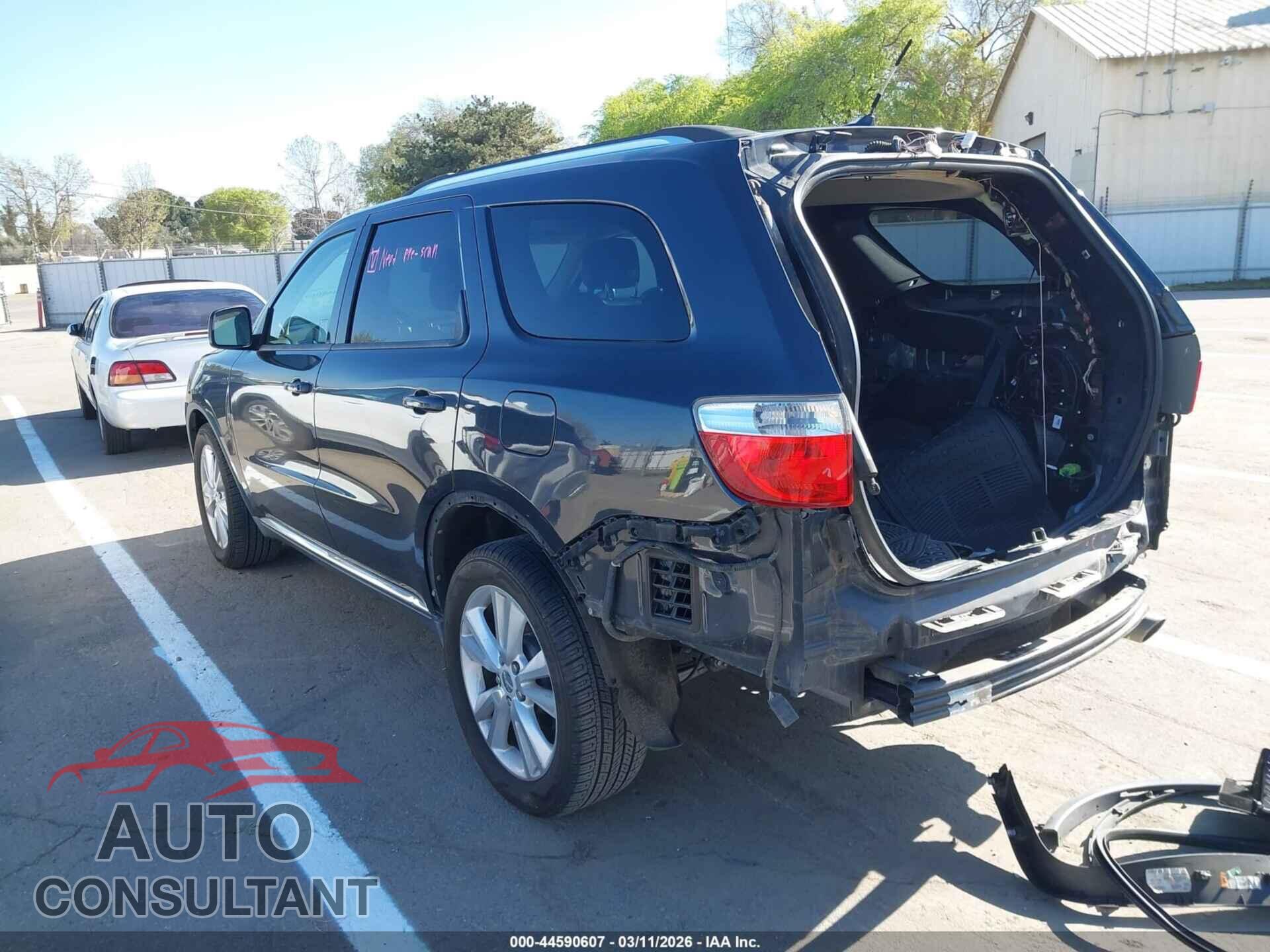 DODGE DURANGO 2012 - 1C4RDHDG6CC260598