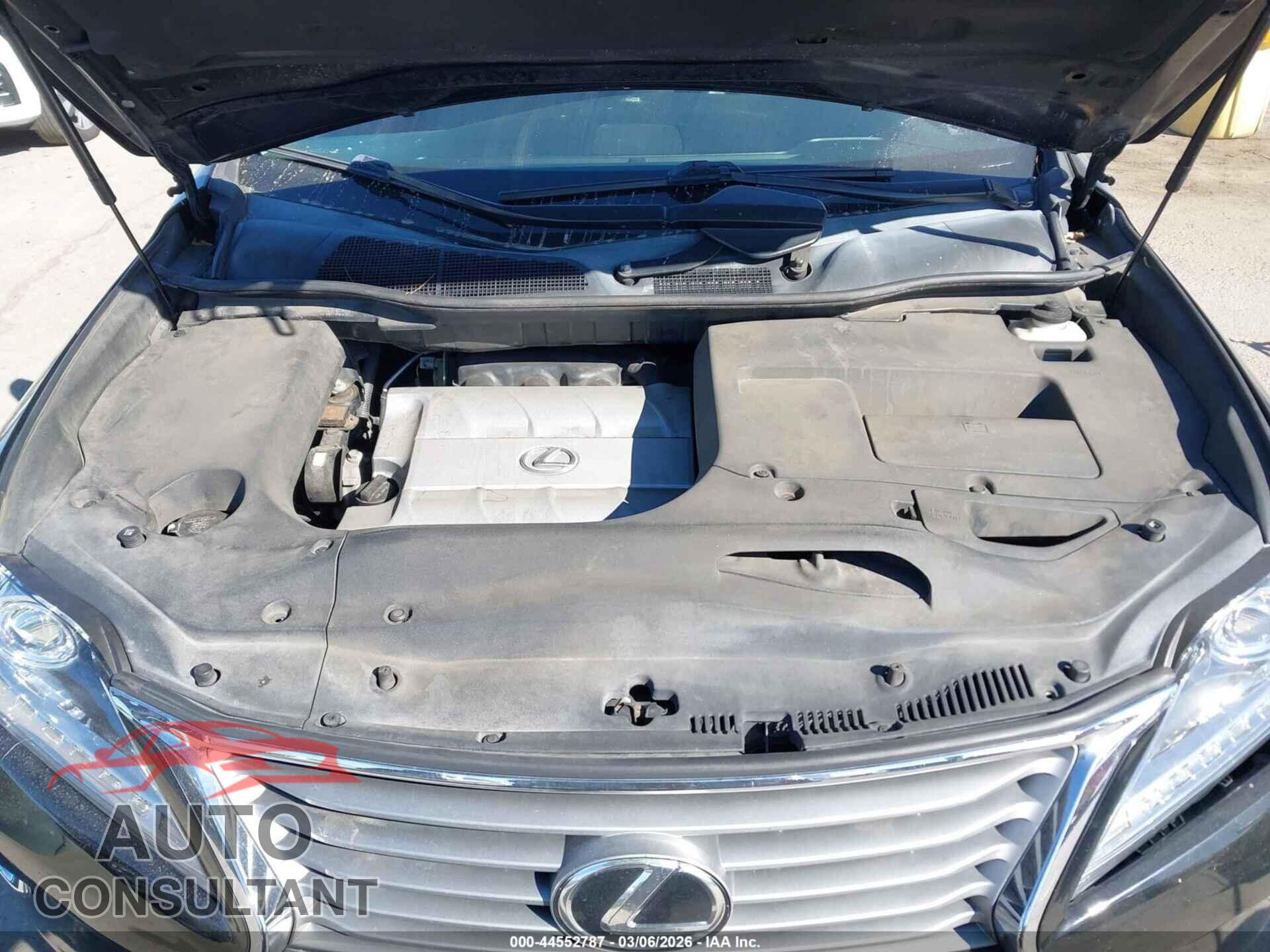 LEXUS RX 350 2013 - 2T2BK1BA5DC213970