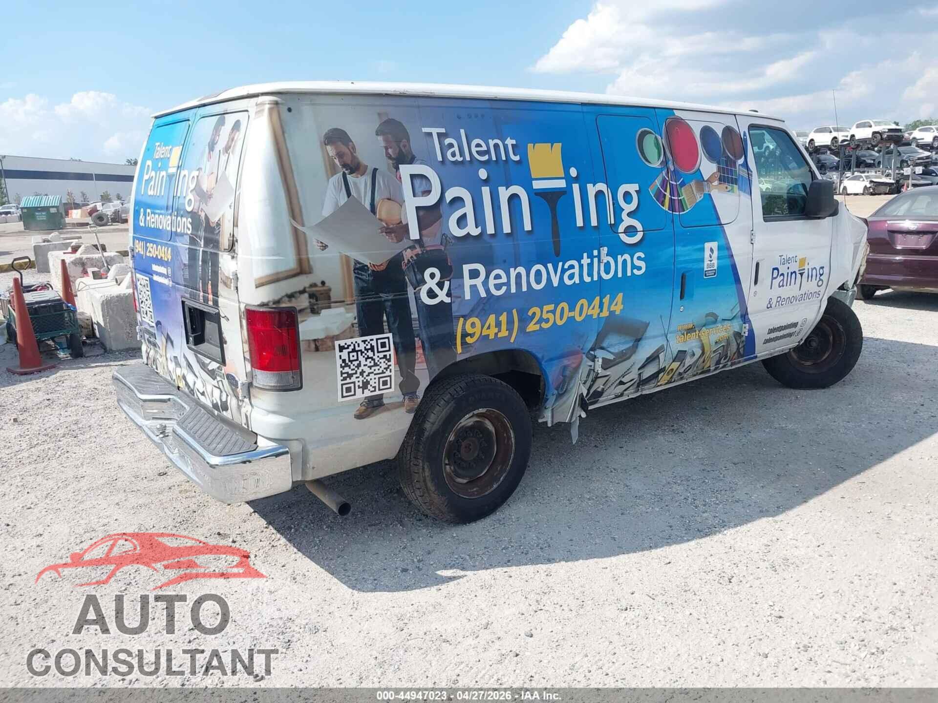 FORD E-150 2010 - 1FTNE1EW0ADA04179