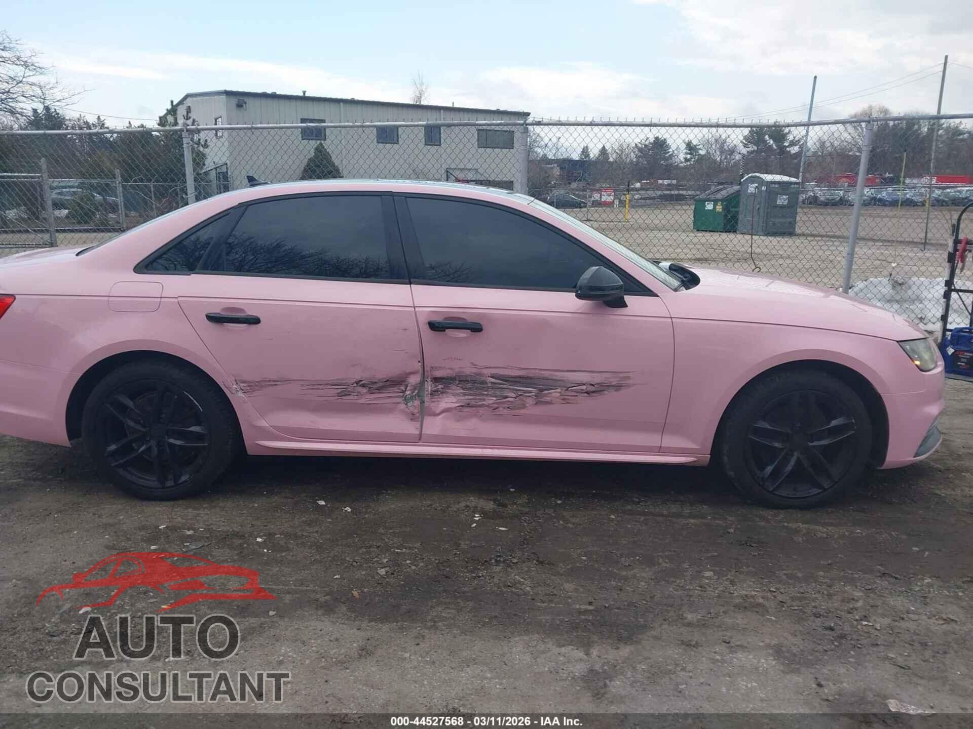 AUDI A4 2017 - WAUKMAF41HN055534