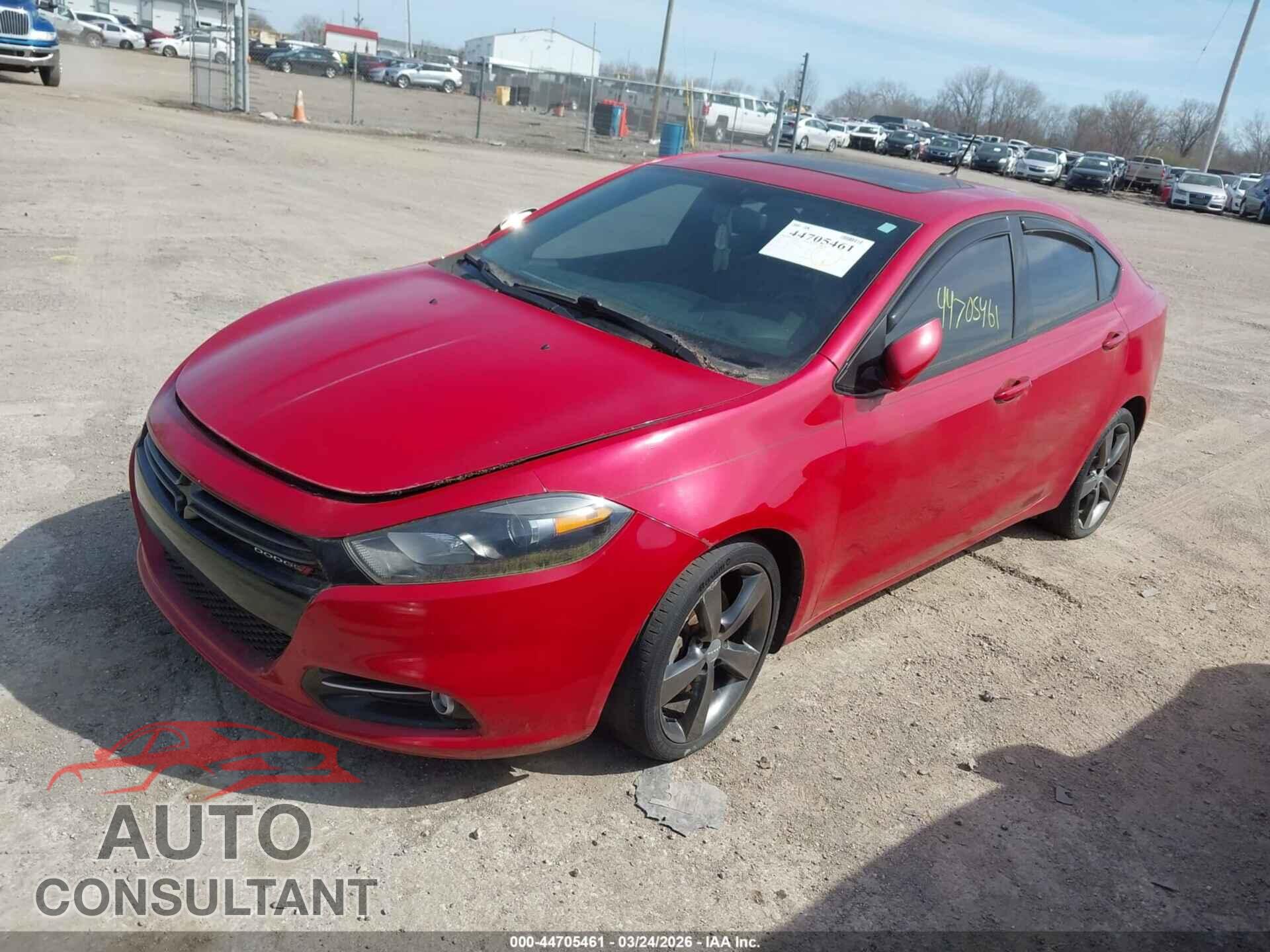 DODGE DART 2014 - 1C3CDFEB0ED919595