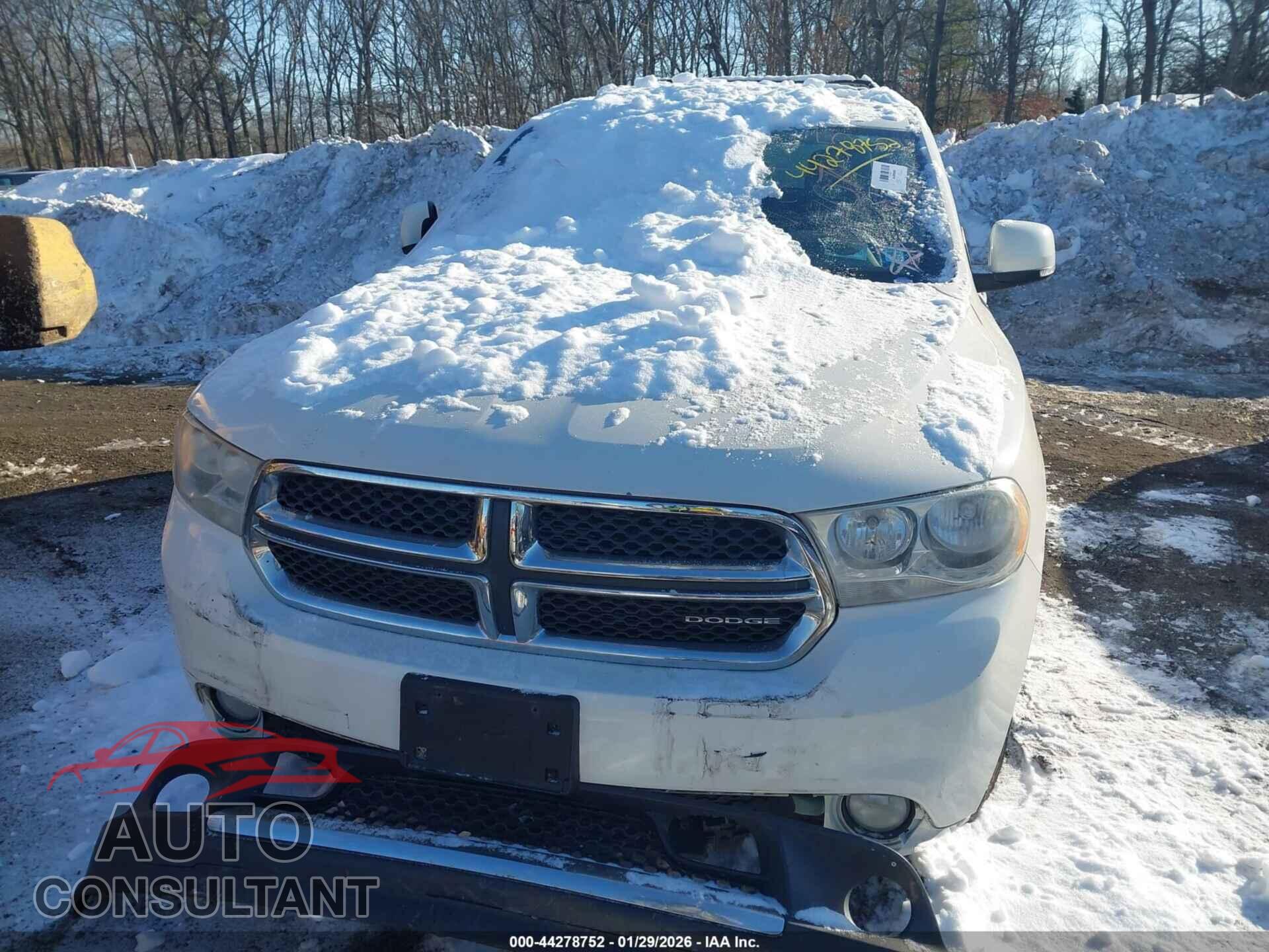 DODGE DURANGO 2012 - 1C4SDJDT9CC153664