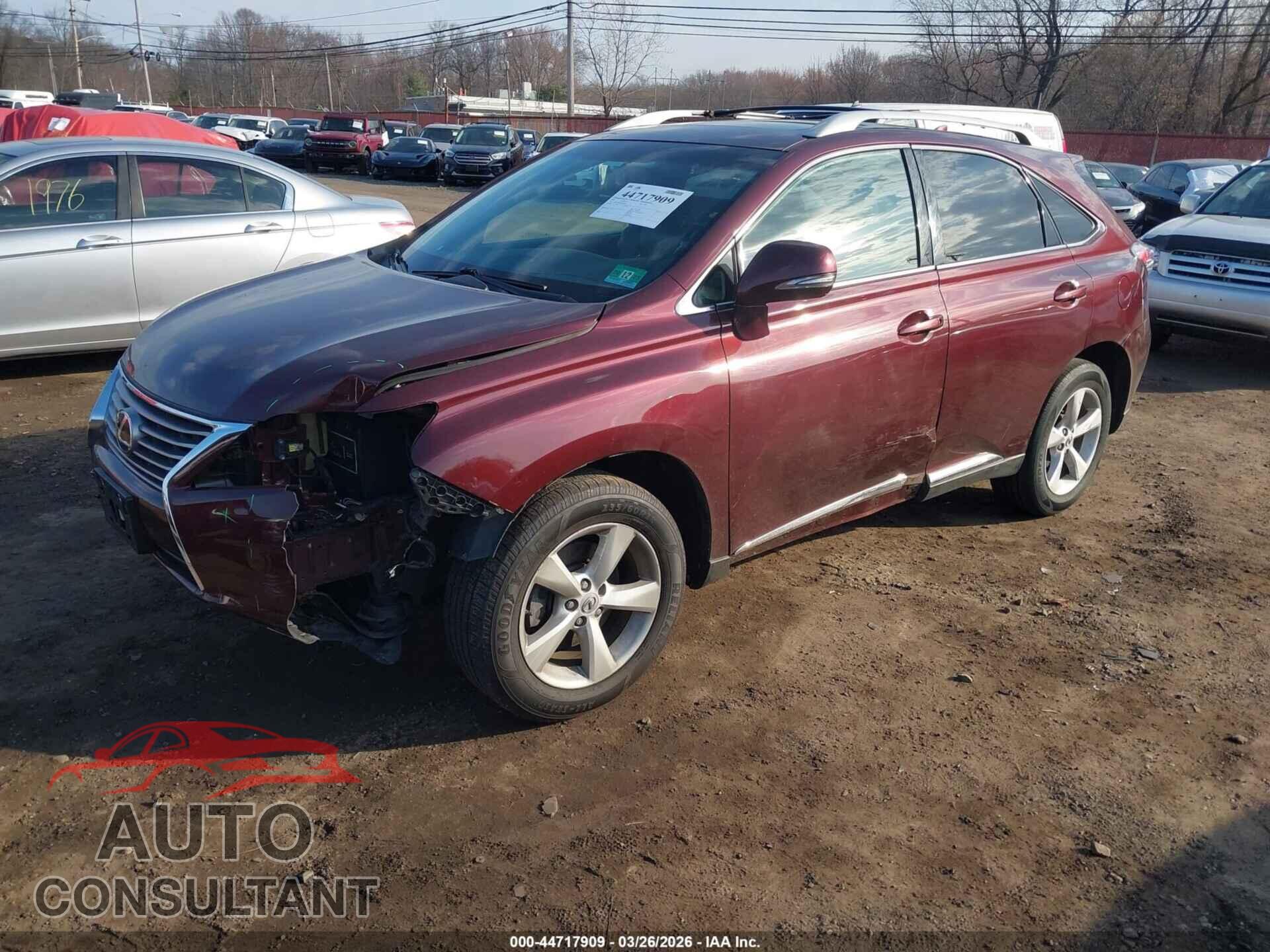 LEXUS RX 350 2015 - 2T2BK1BAXFC285394