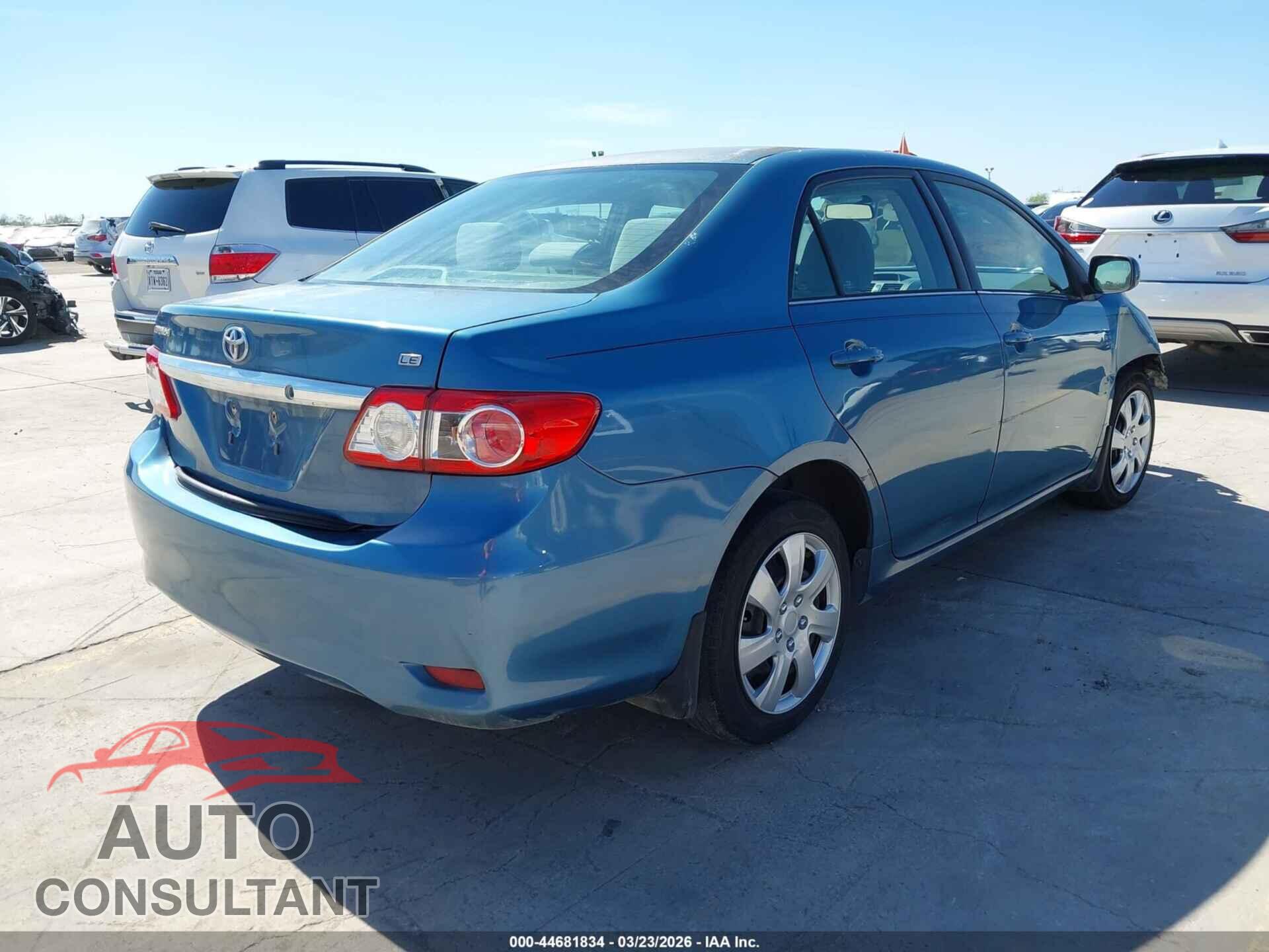 TOYOTA COROLLA 2013 - 5YFBU4EEXDP089368
