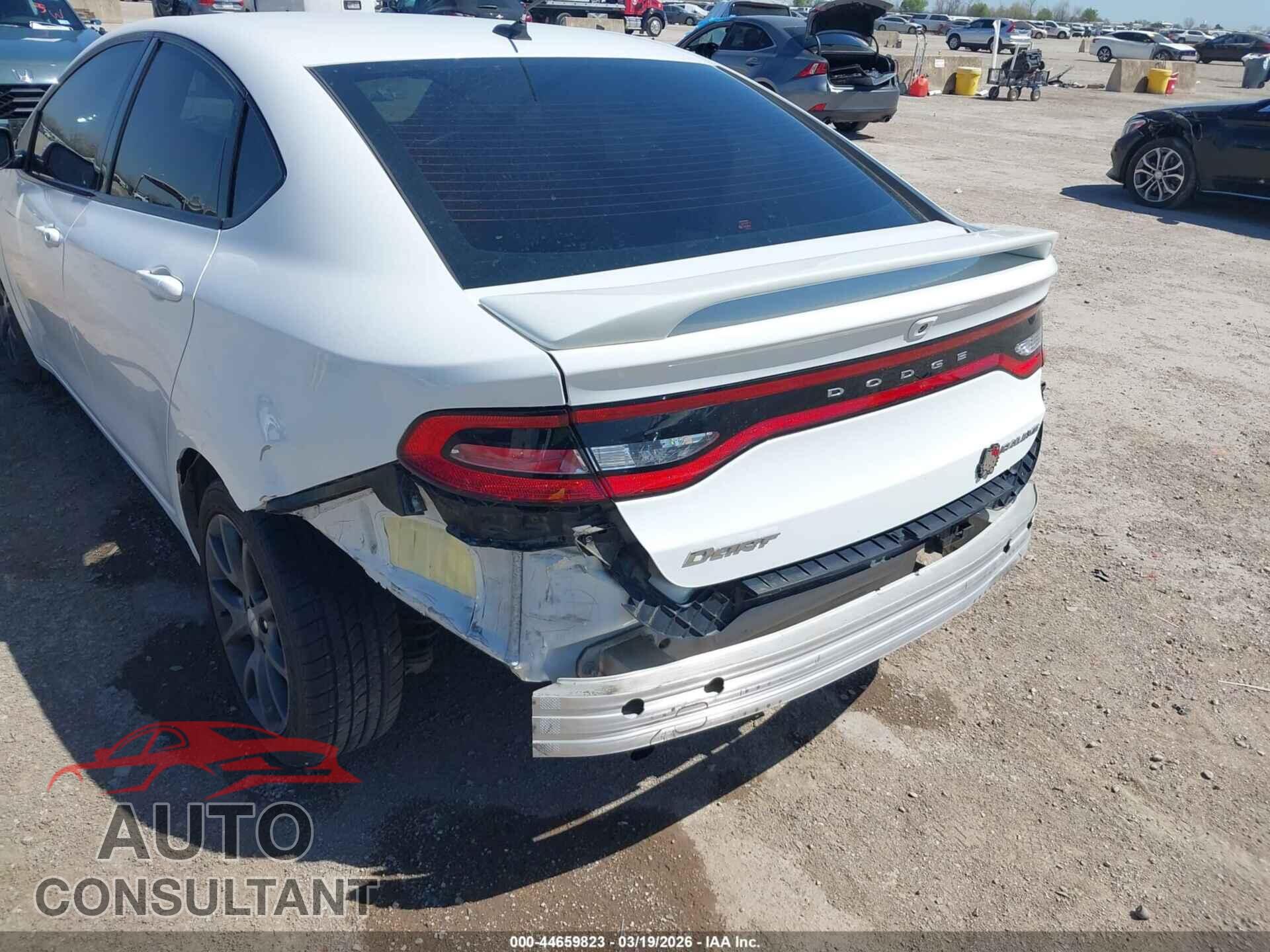DODGE DART 2015 - 1C3CDFBB0FD300940