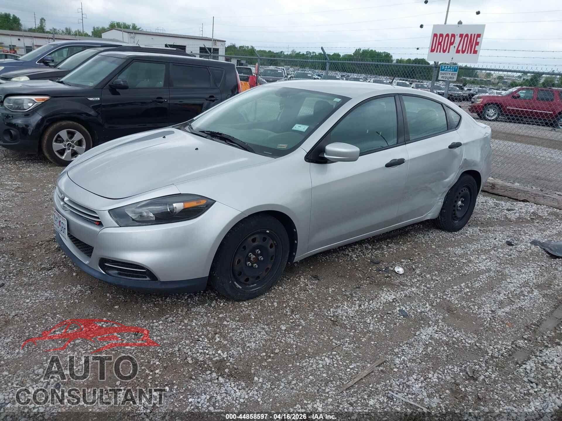 DODGE DART 2013 - 1C3CDFAA6DD147731