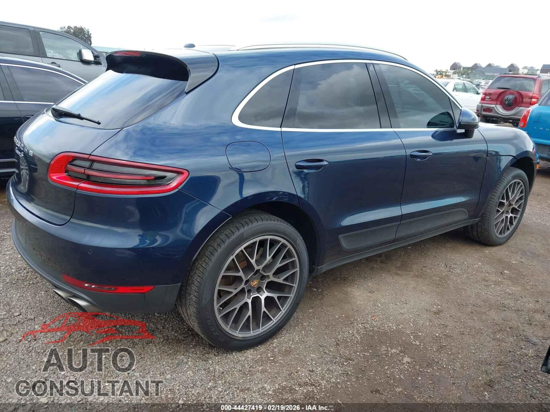 PORSCHE MACAN 2016 - WP1AB2A55GLB49709