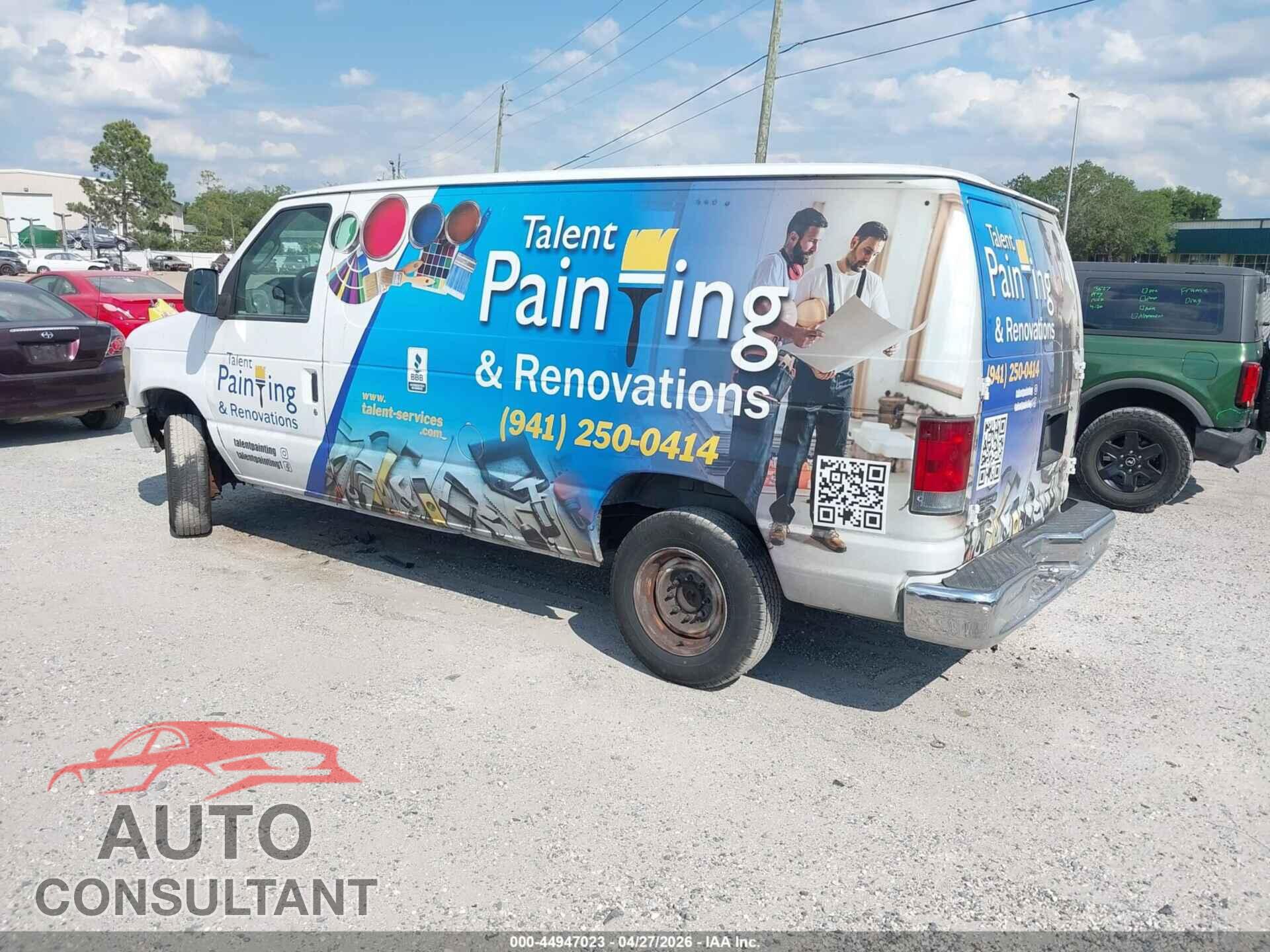 FORD E-150 2010 - 1FTNE1EW0ADA04179
