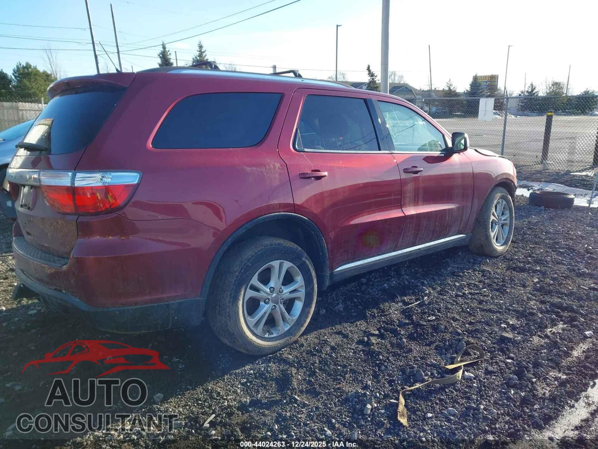 DODGE DURANGO 2013 - 1C4RDJAG8DC614361
