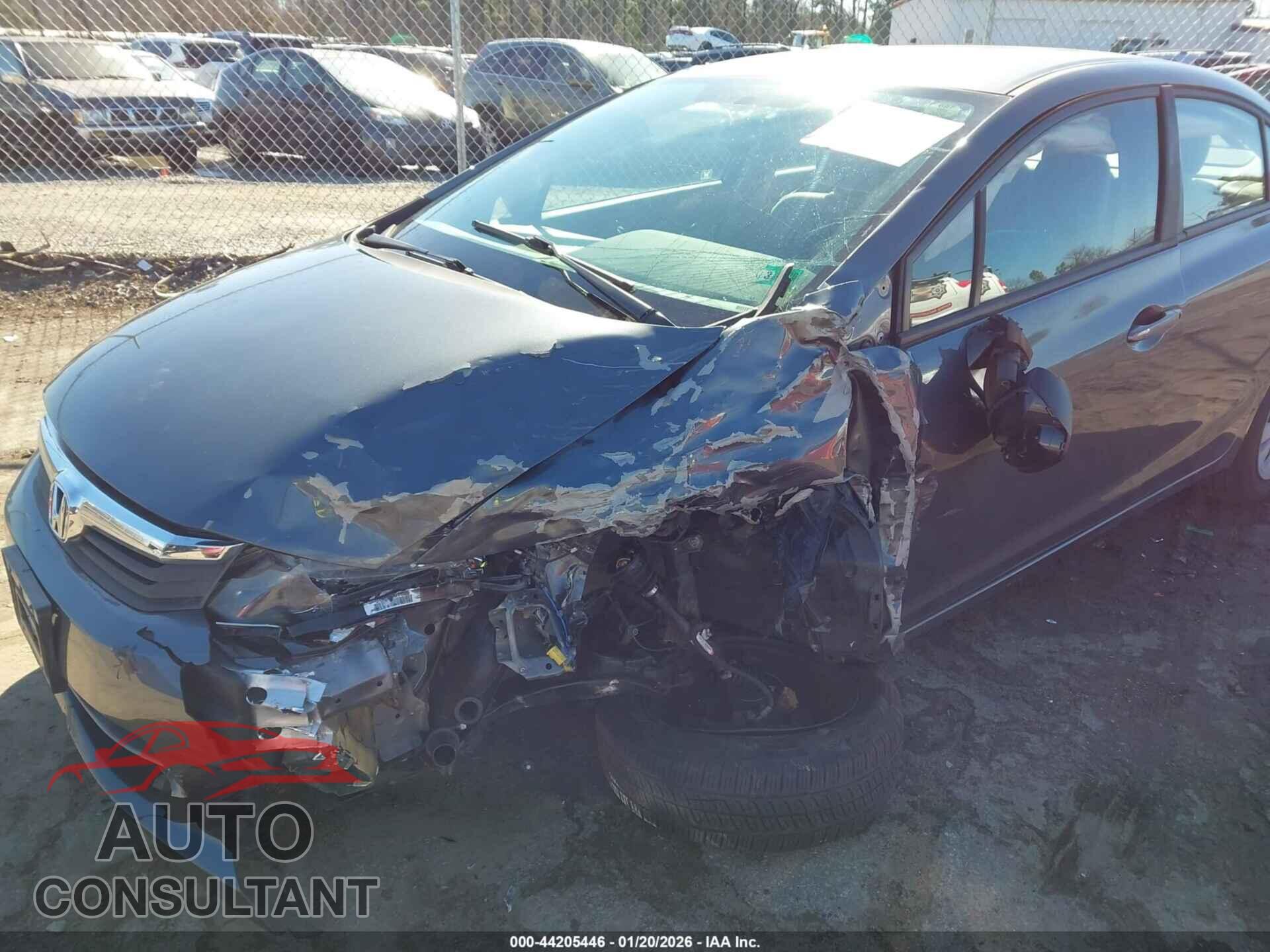 HONDA CIVIC 2012 - 19XFB2F55CE069040