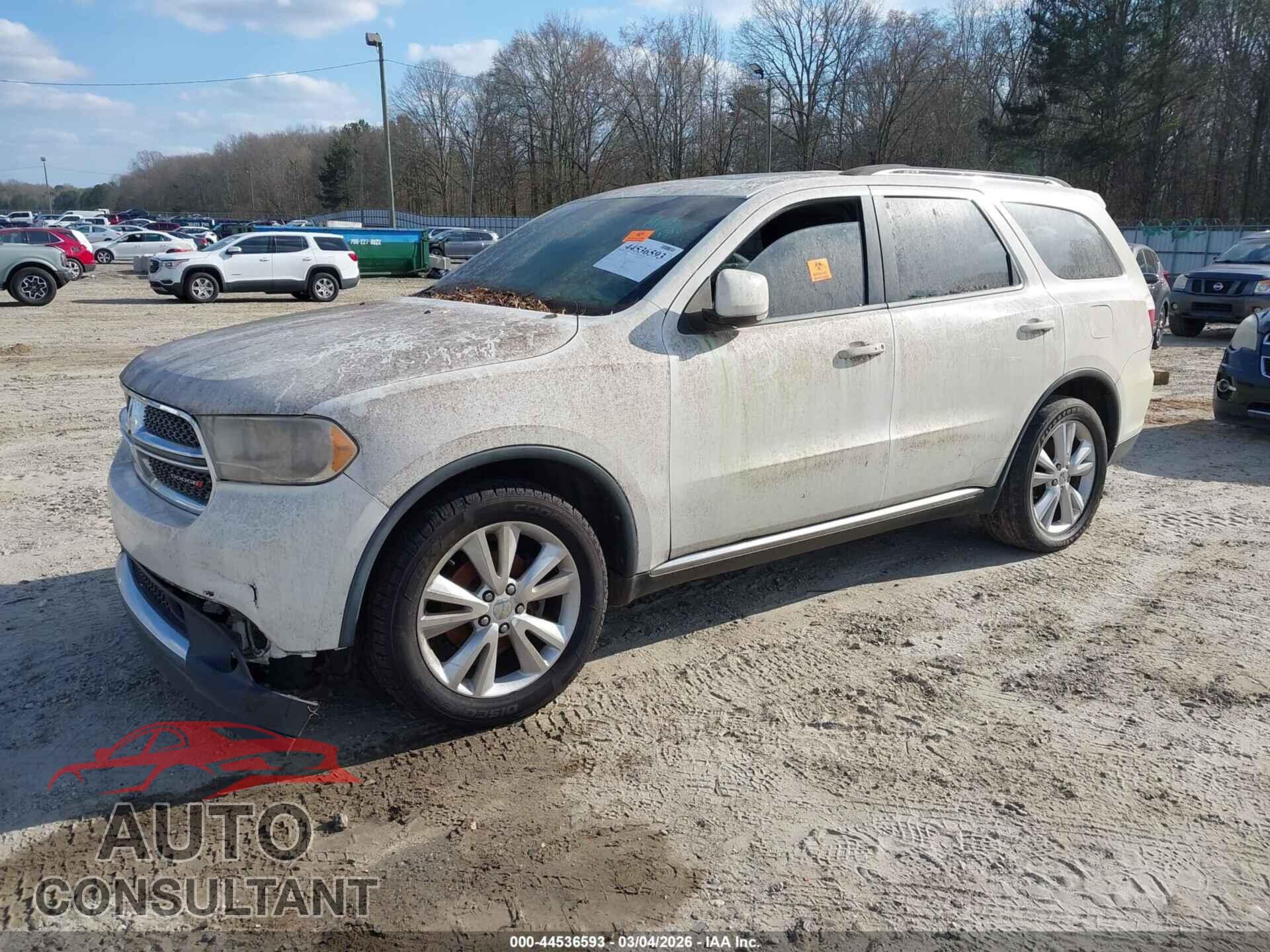 DODGE DURANGO 2012 - 1C4RDHDG7CC257225