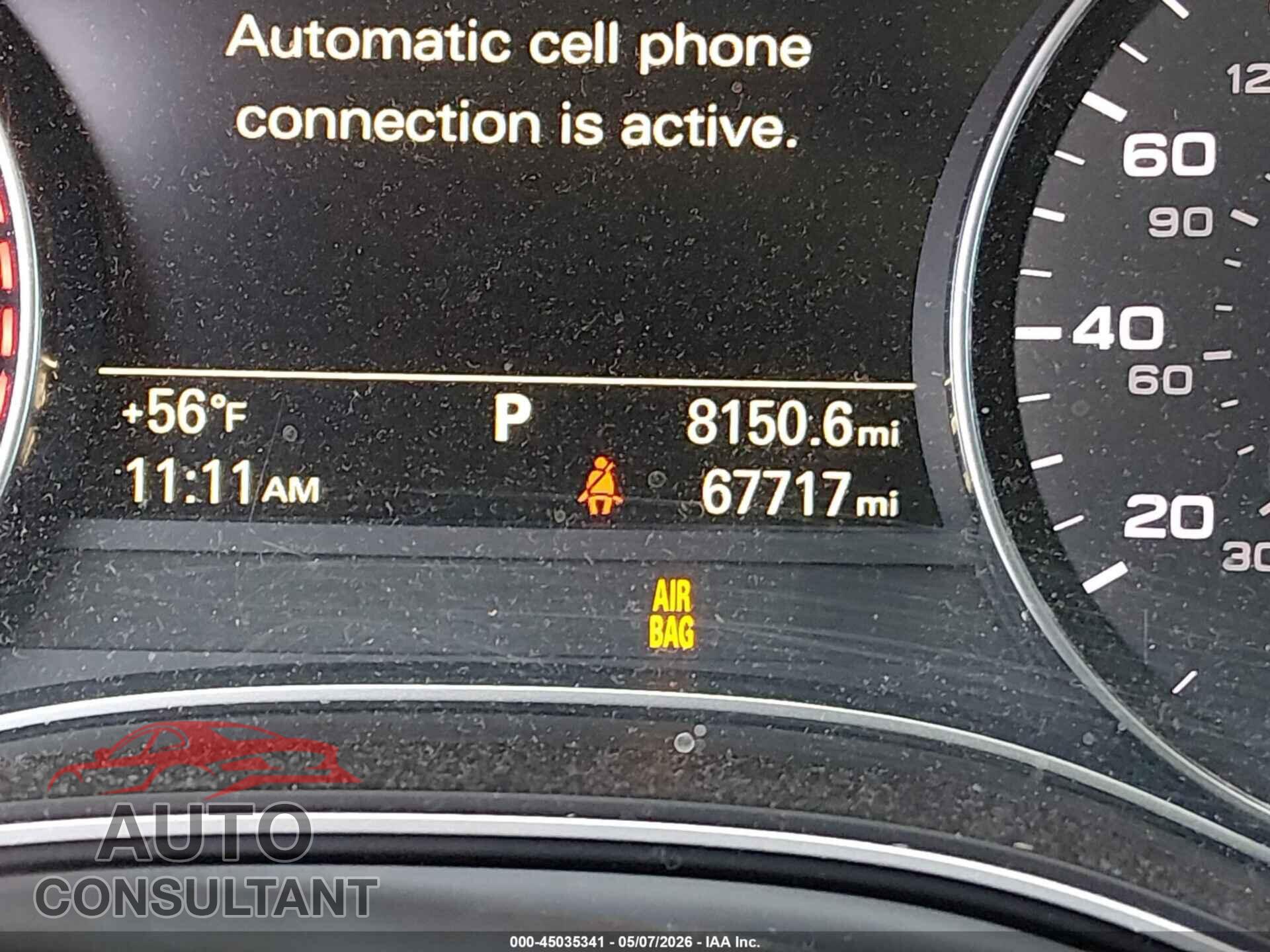 AUDI A6 2015 - WAUGFAFC8FN035446