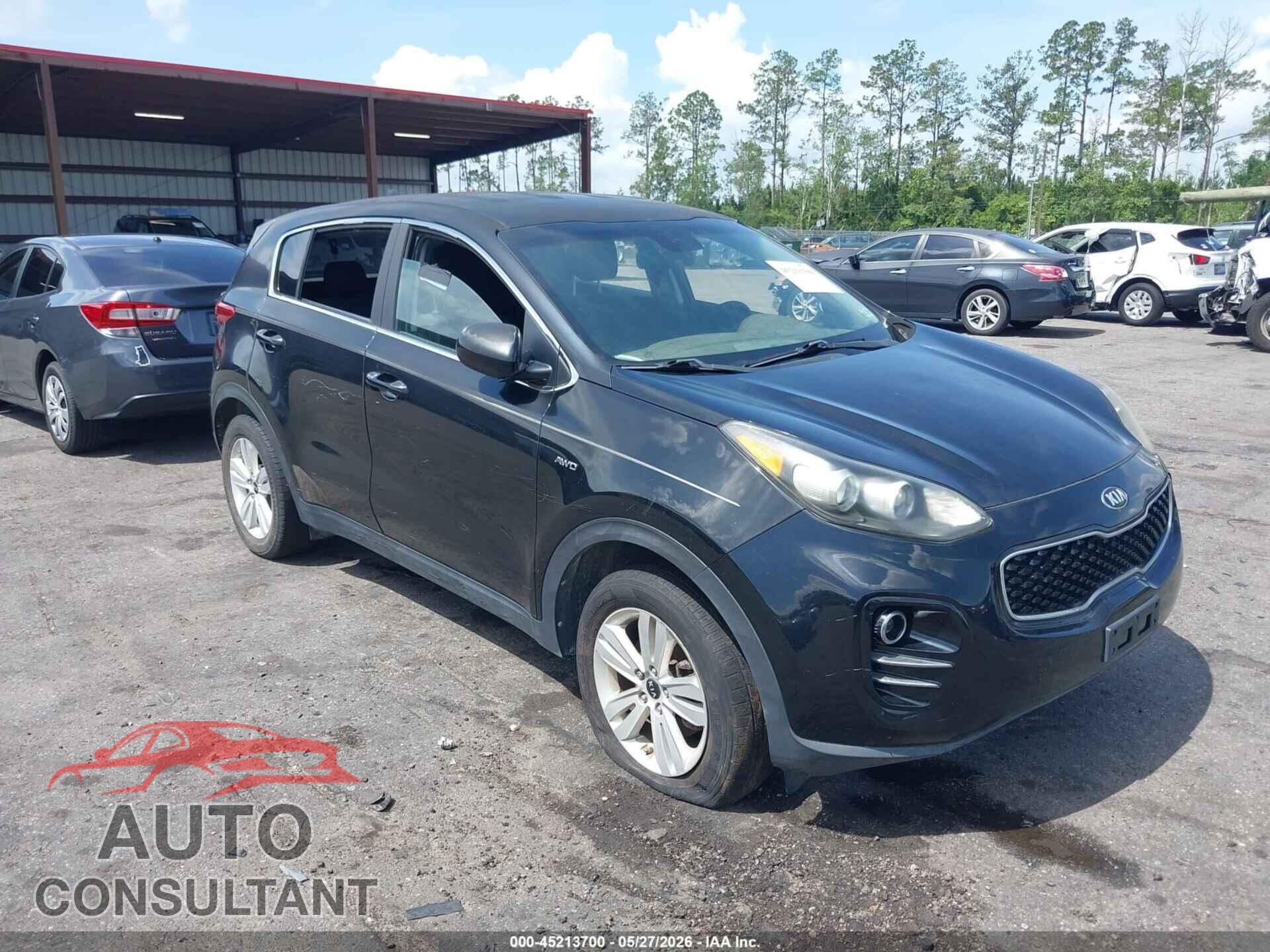 KIA SPORTAGE 2017 - KNDPMCAC1H7118591