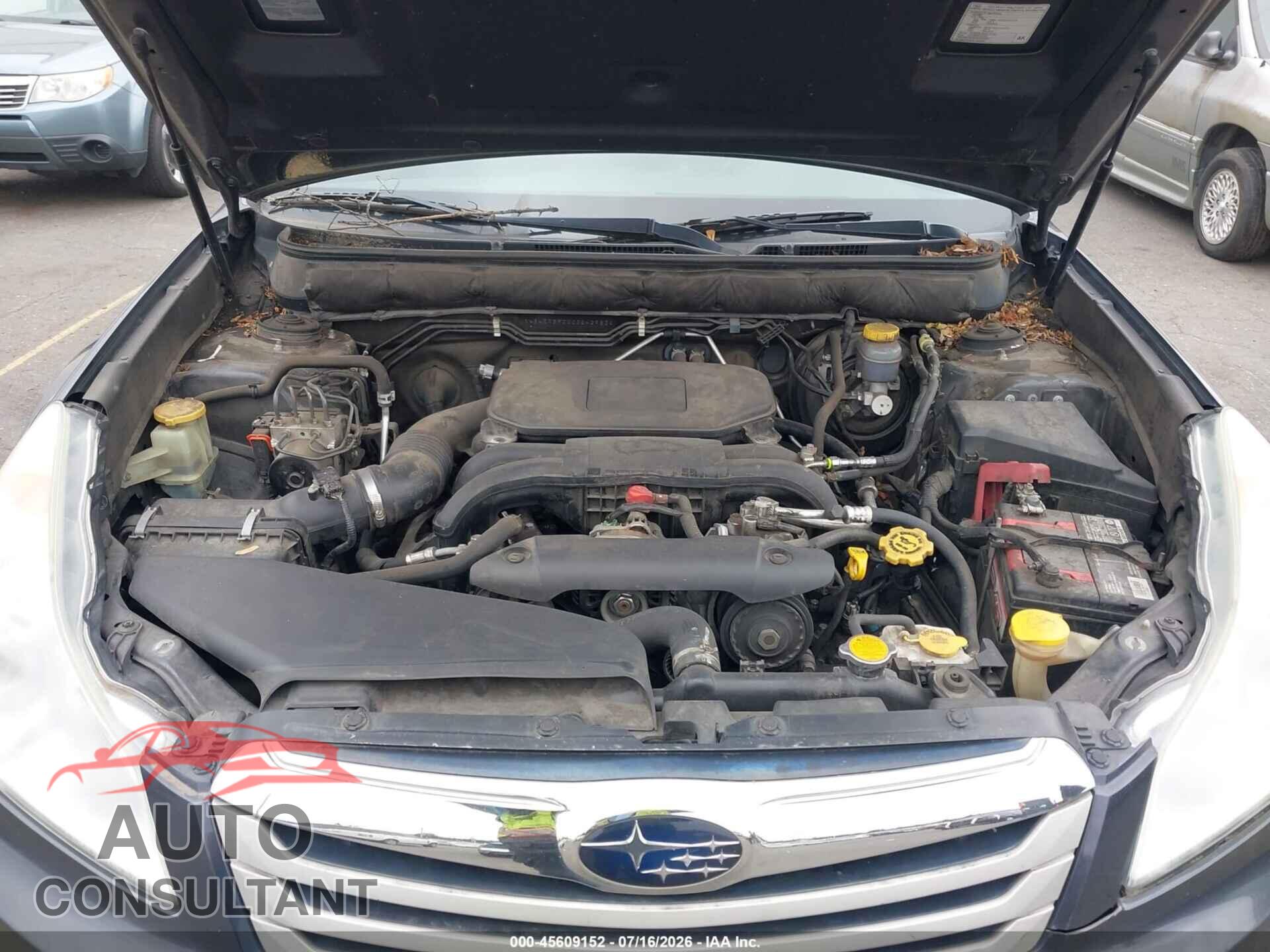 SUBARU OUTBACK 2012 - 4S4BRBFCXC3242983