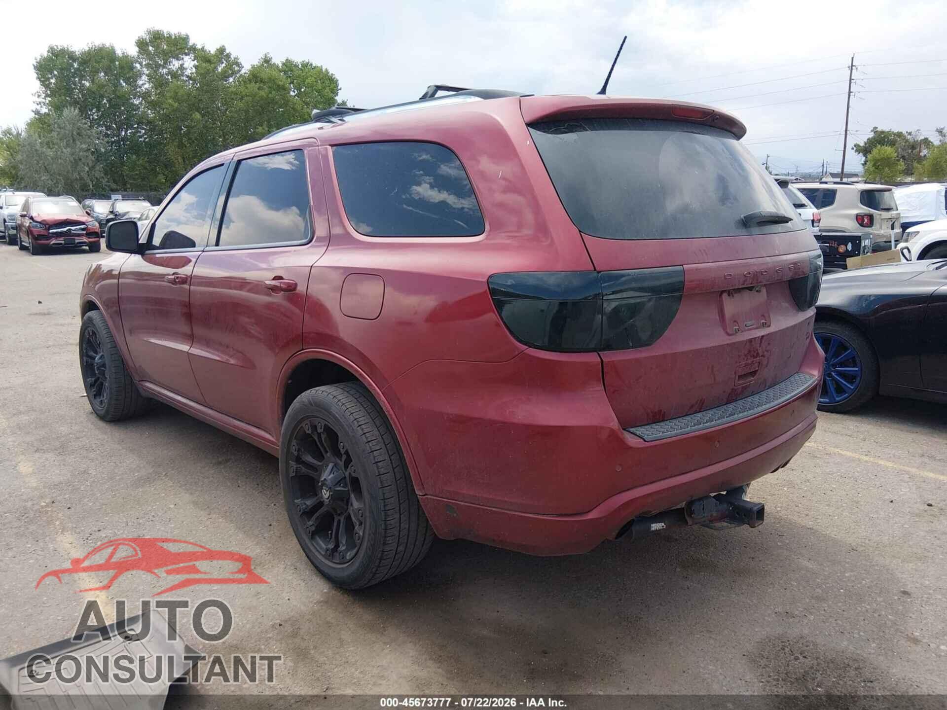 DODGE DURANGO 2013 - 1C4SDJDTXDC614436
