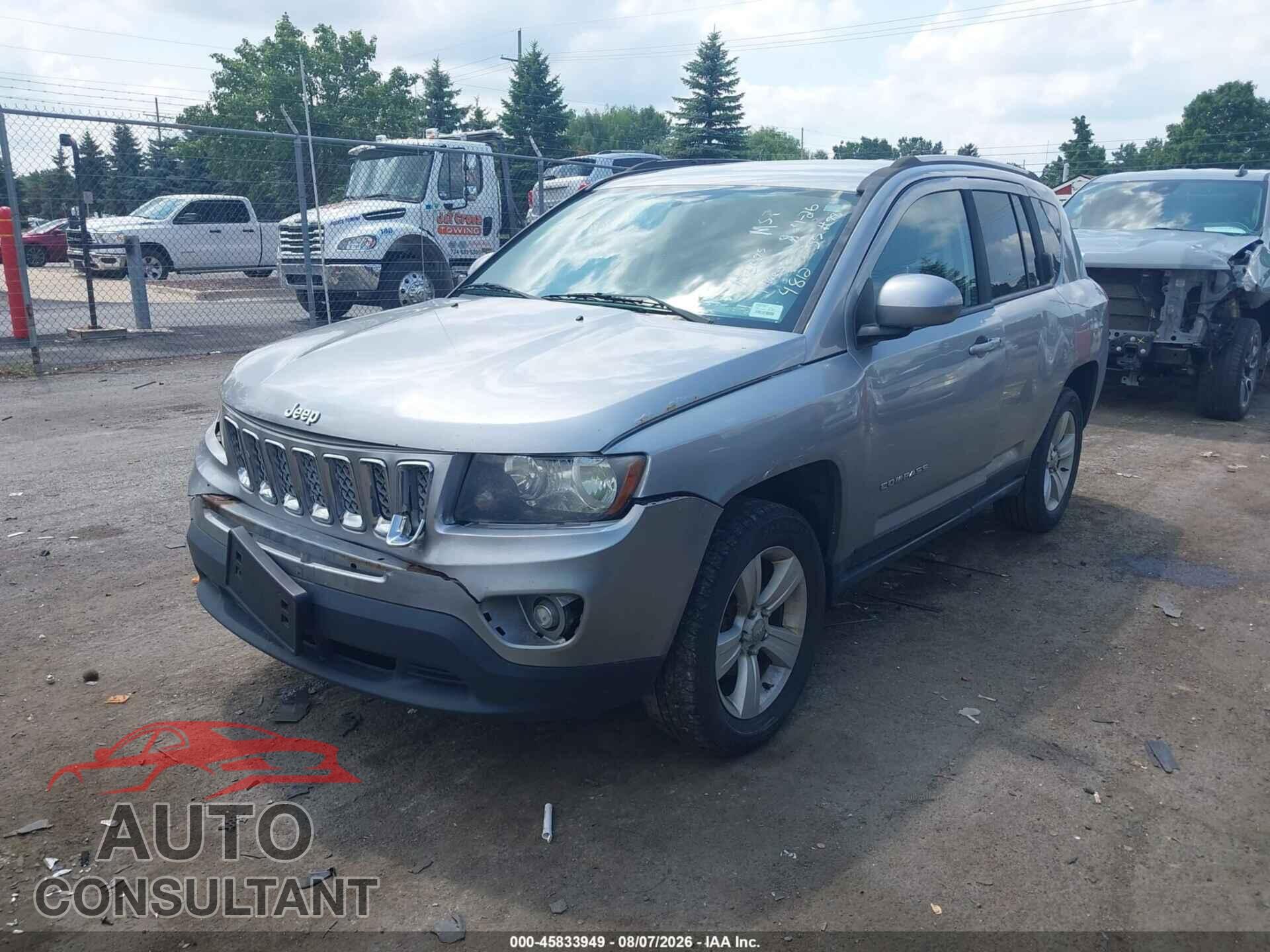 JEEP COMPASS 2016 - 1C4NJDEB3GD714812