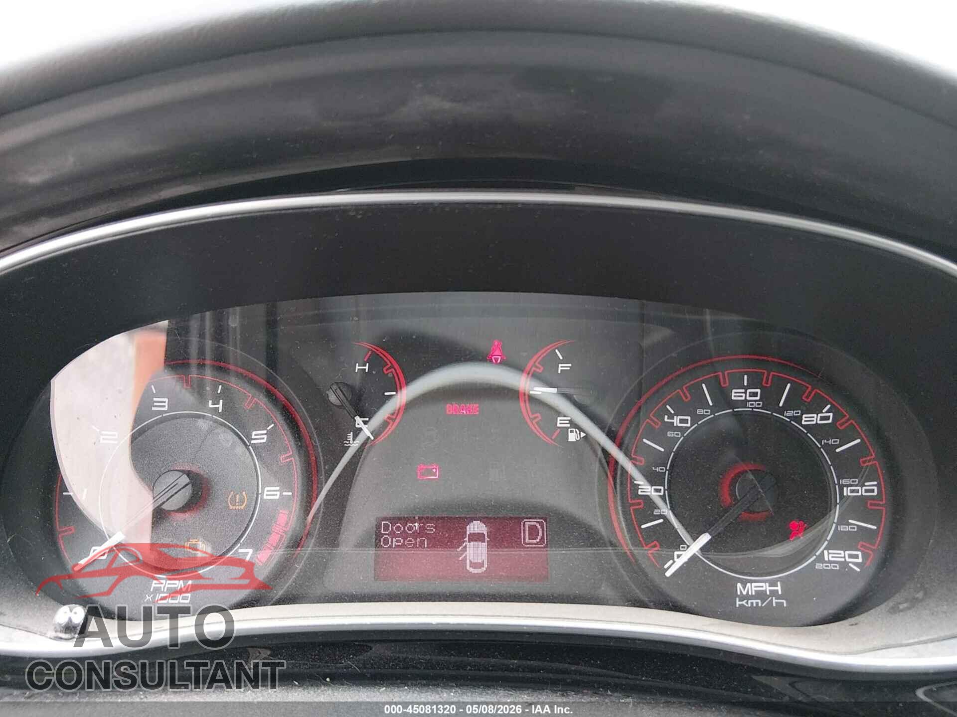 DODGE DART 2013 - 1C3CDFBA1DD159400