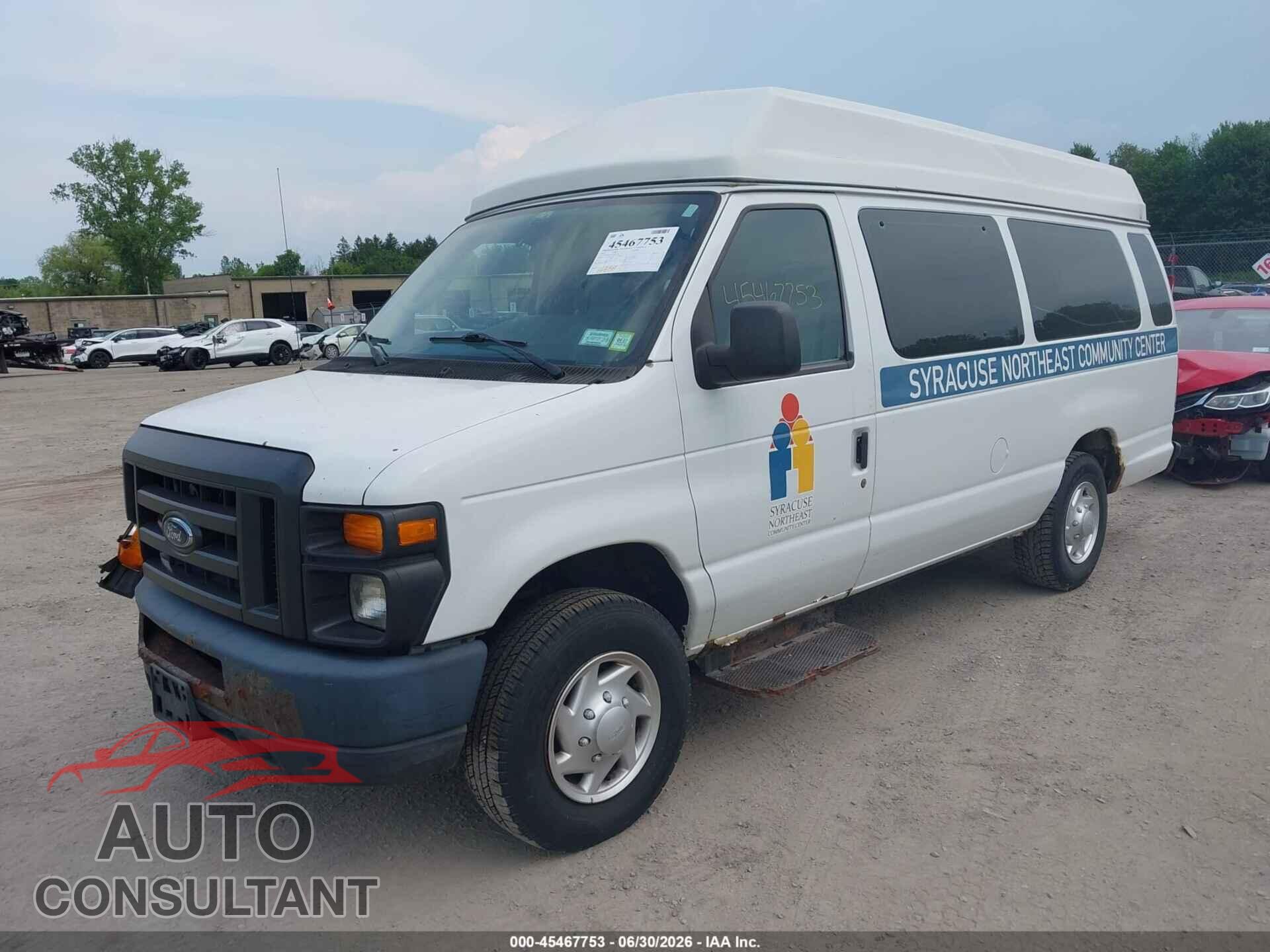 FORD E-250 2012 - 1FTNS2EW6CDA47331