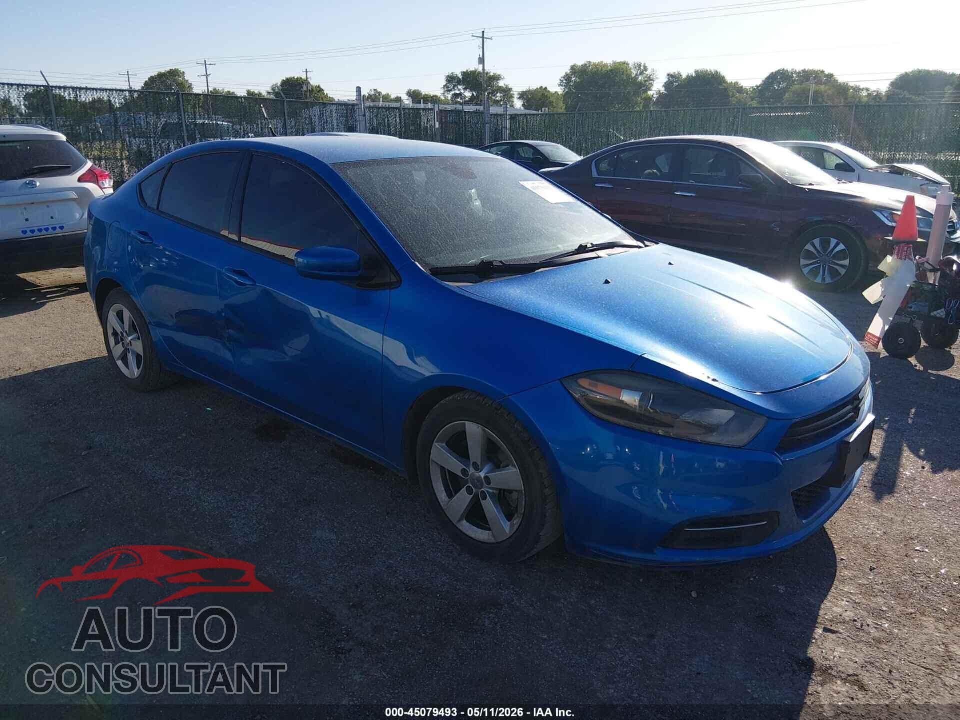 DODGE DART 2015 - 1C3CDFBB7FD320179