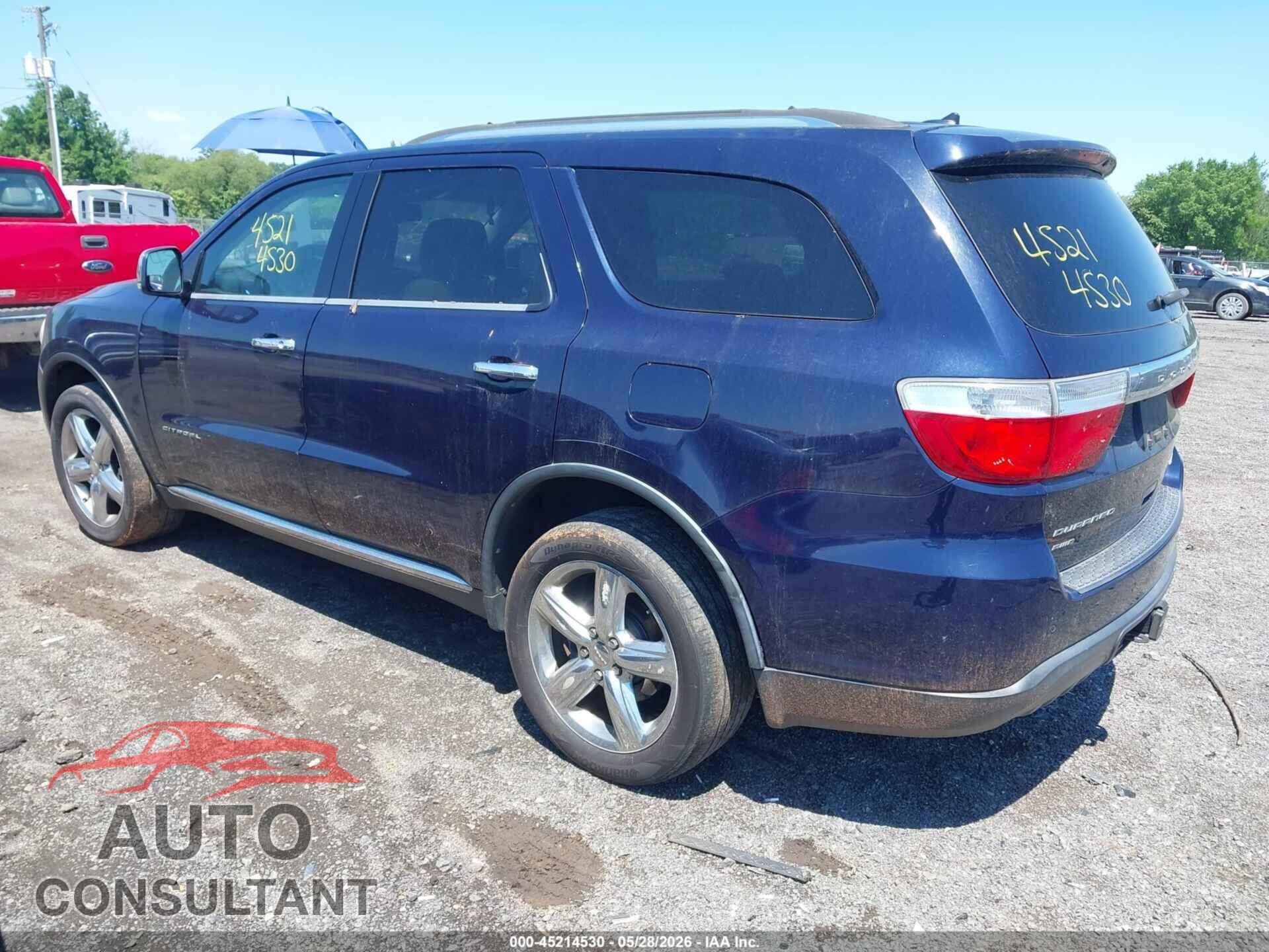 DODGE DURANGO 2013 - 1C4RDJEGXDC572172
