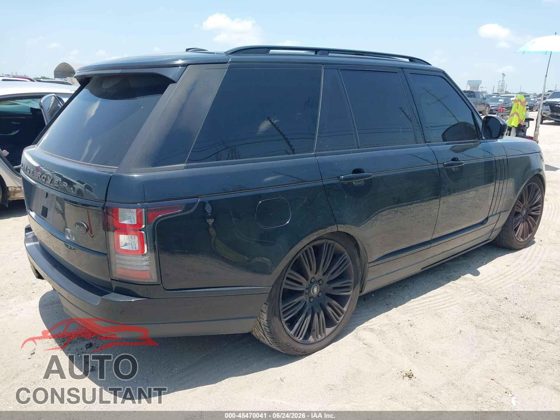 LAND ROVER RANGE ROVER 2013 - SALGV2EF8DA118427