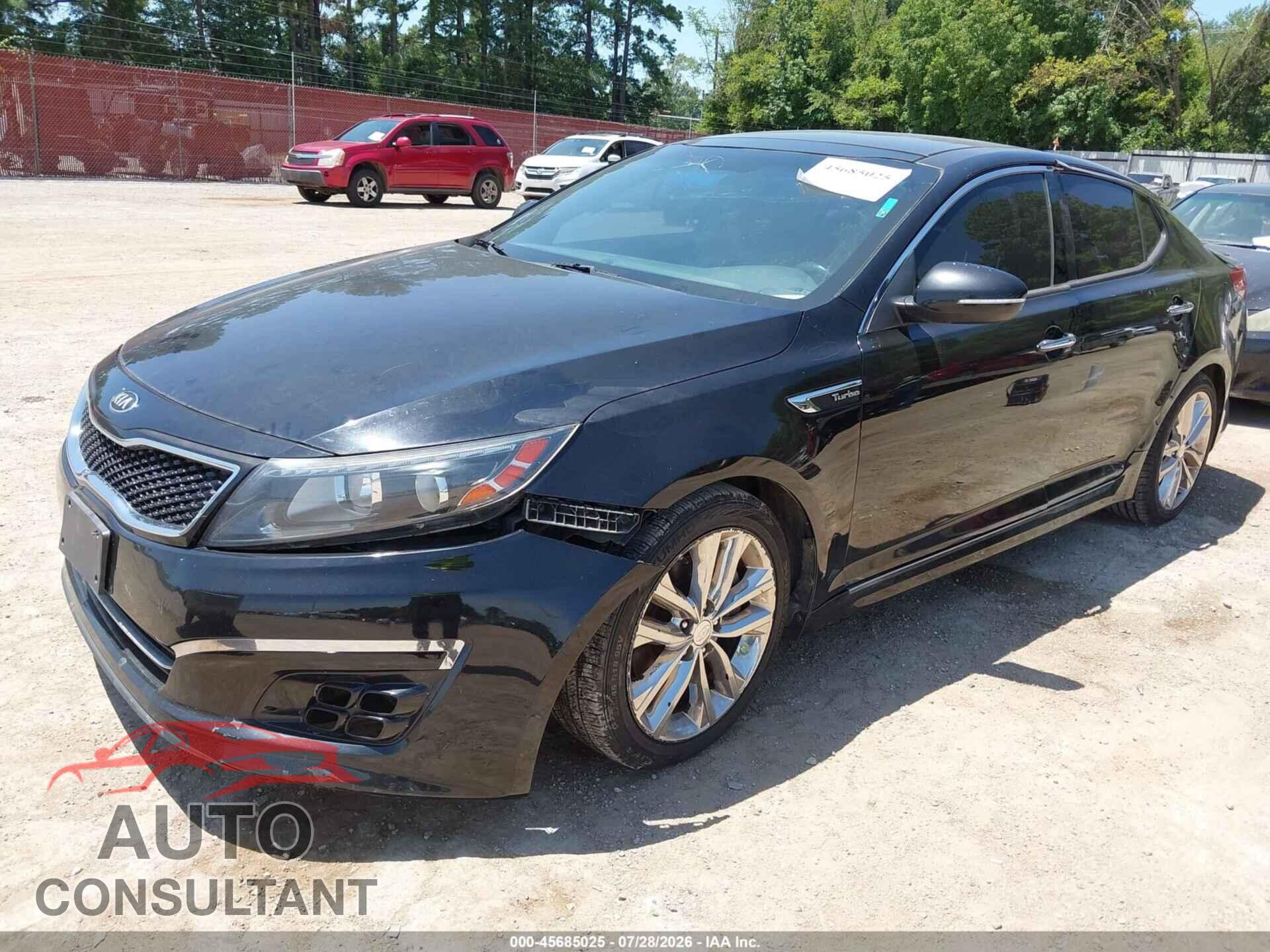KIA OPTIMA 2014 - 5XXGR4A67EG295280