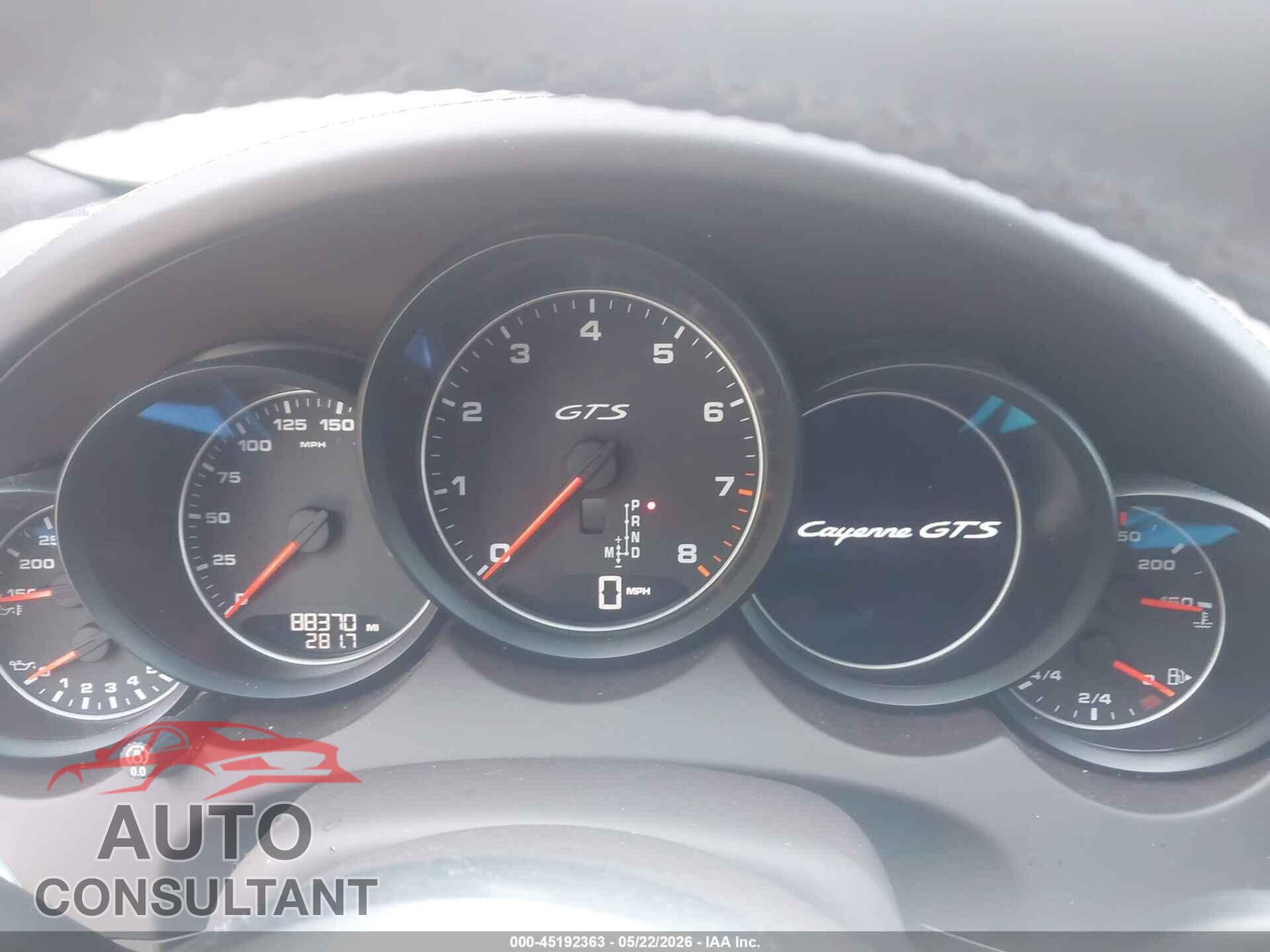 PORSCHE CAYENNE 2017 - WP1AD2A2XHLA82834