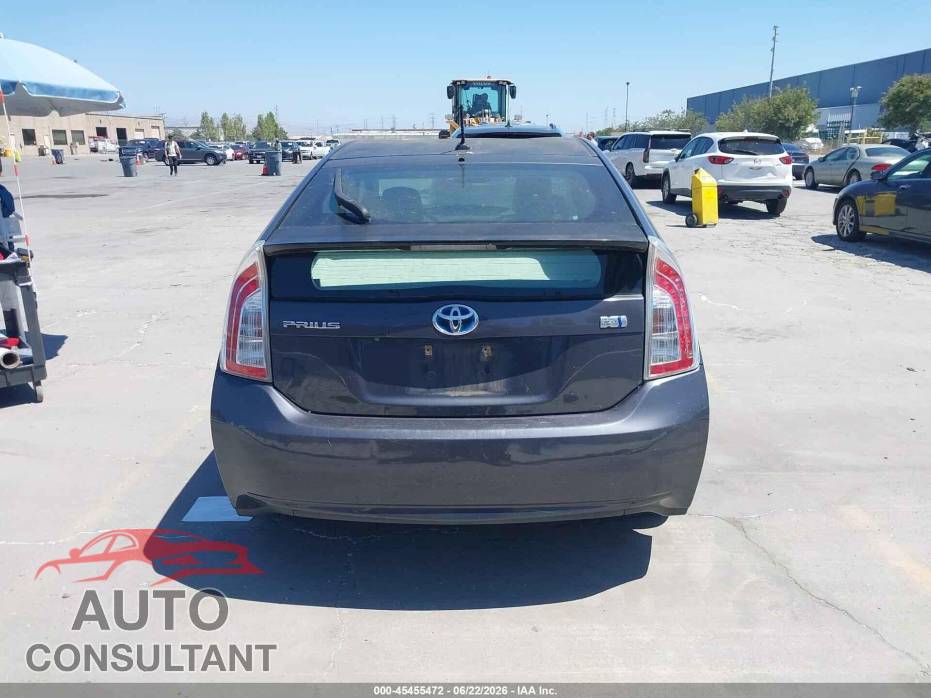 TOYOTA PRIUS 2012 - JTDKN3DU8C1564566