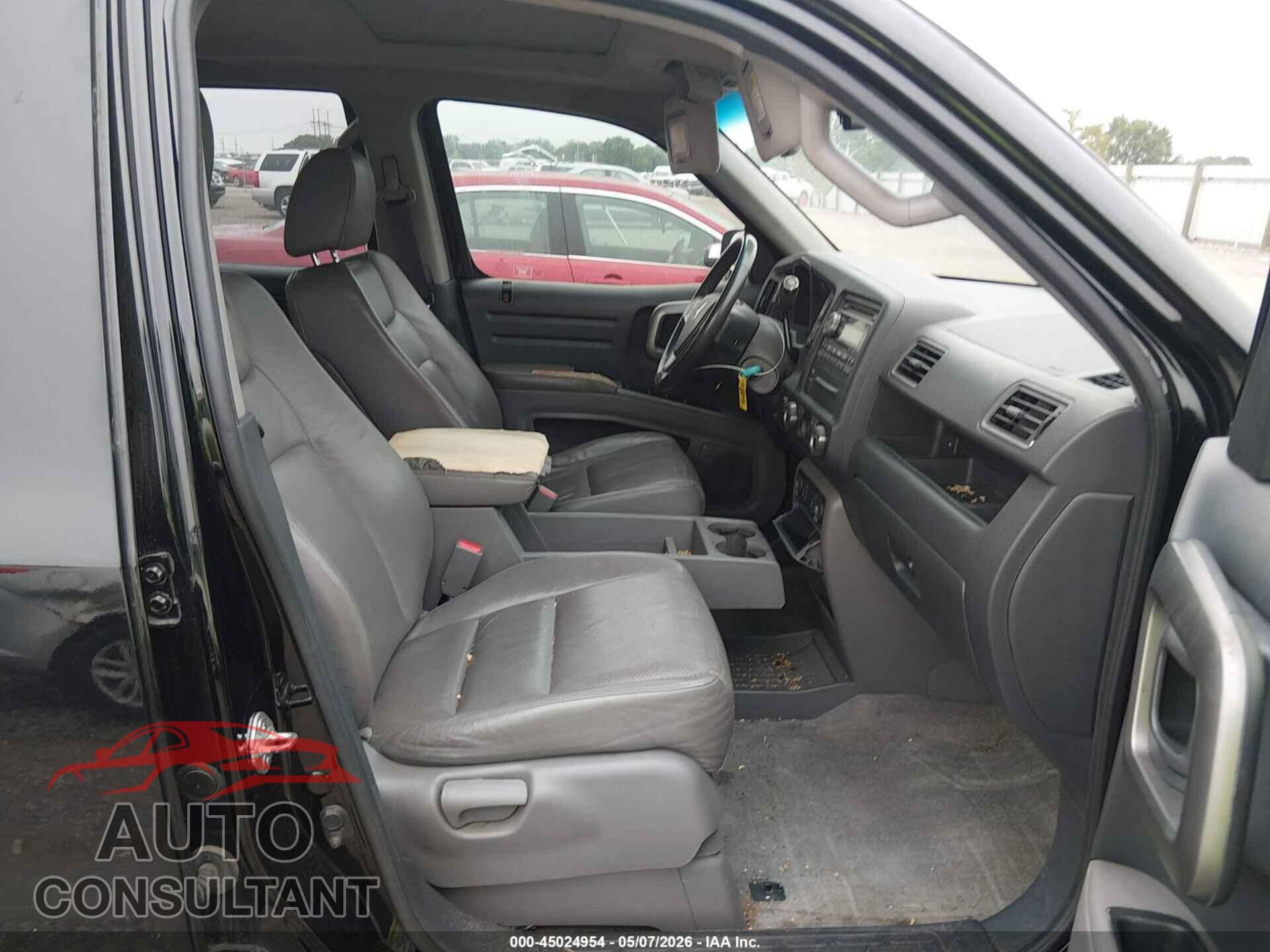HONDA RIDGELINE 2011 - 5FPYK1F55BB001954
