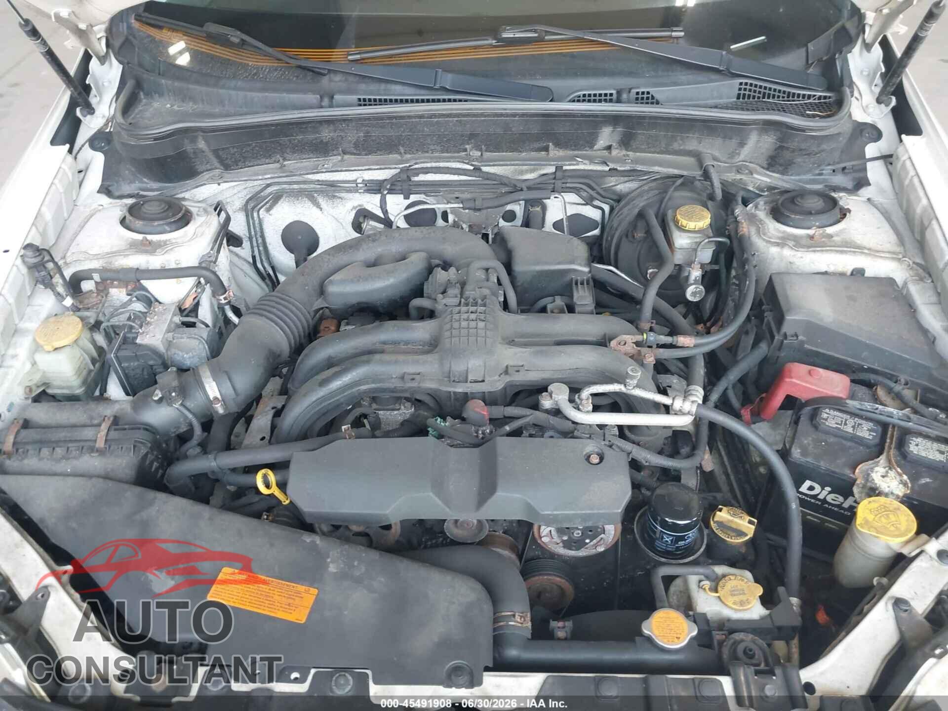 SUBARU FORESTER 2012 - JF2SHAEC0CH407981