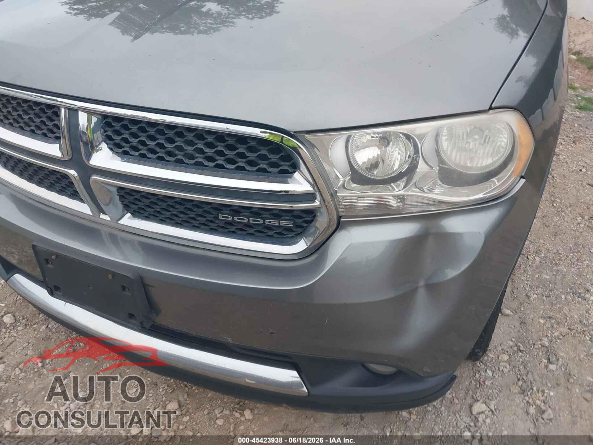 DODGE DURANGO 2012 - 1C4RDJDG3CC107748