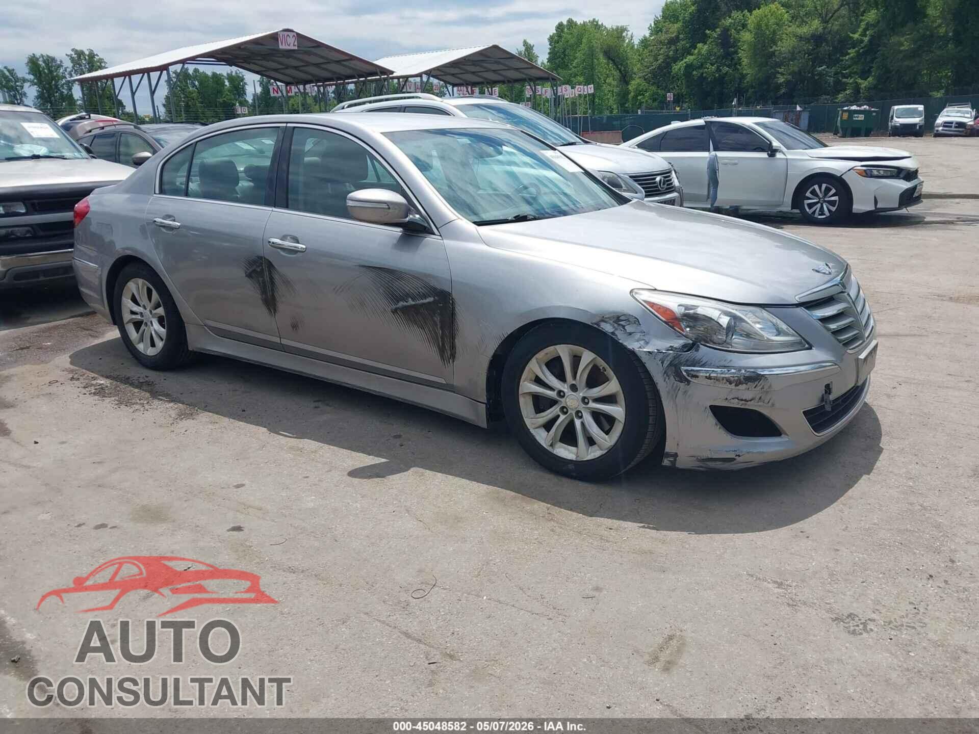 HYUNDAI GENESIS 2012 - KMHGC4DD9CU181540