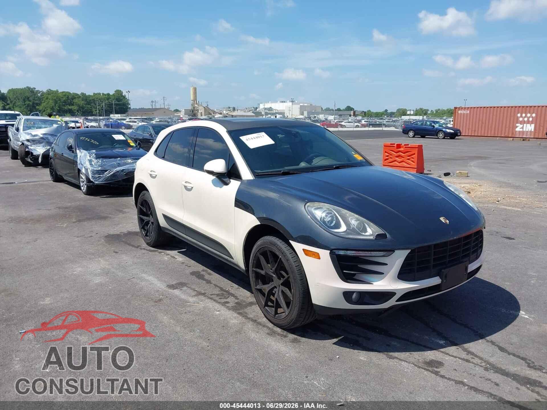 PORSCHE MACAN 2017 - WP1AA2A59HLB05569